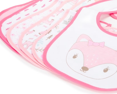 Foto 4 | Foto 4 | Baberos para Bebé Niña Baby Colors 6 Piezas