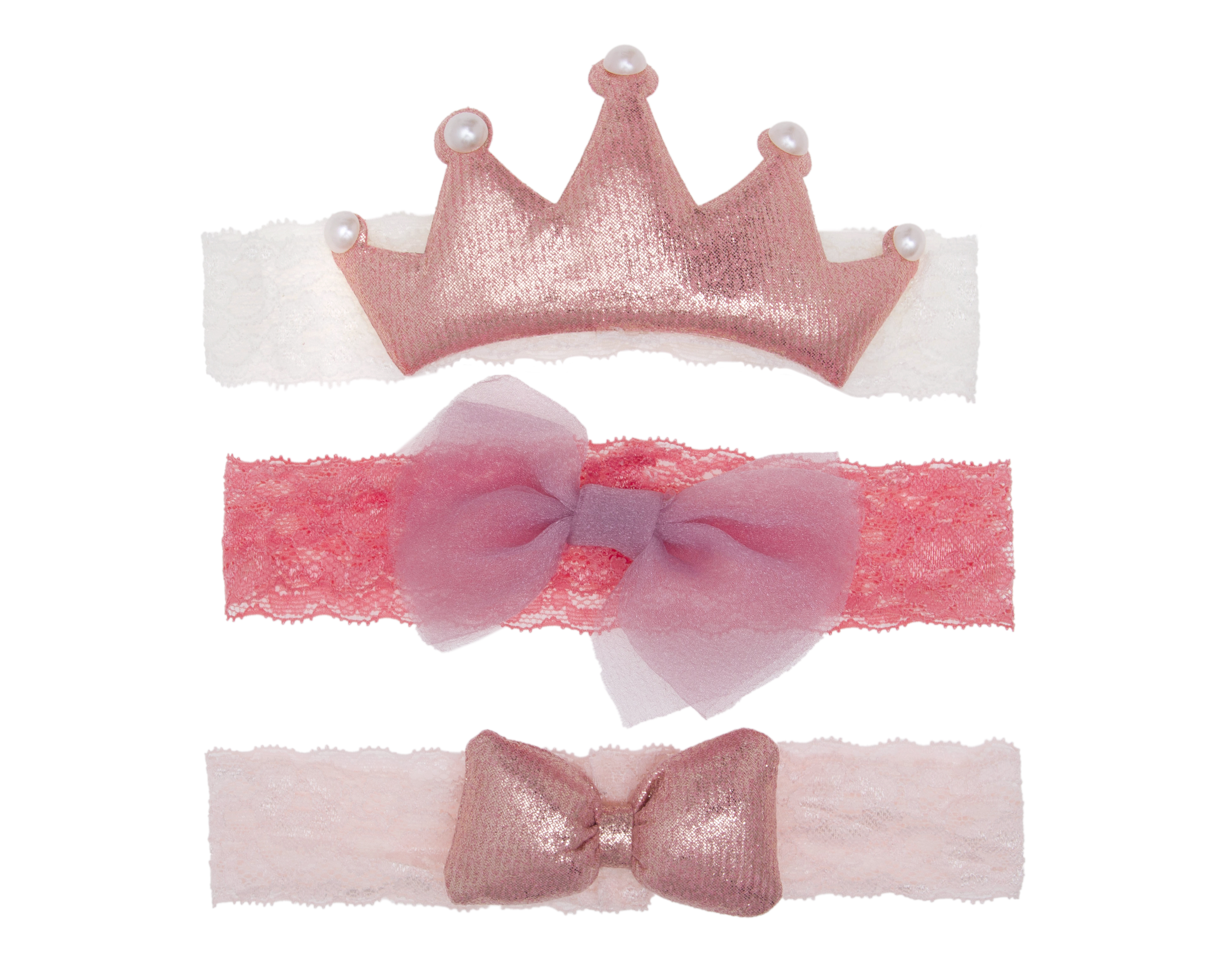 Foto 3 pulgar | Foto 2 | Tiara y Calceta para Bebé Niña Baby Colors 4 Piezas