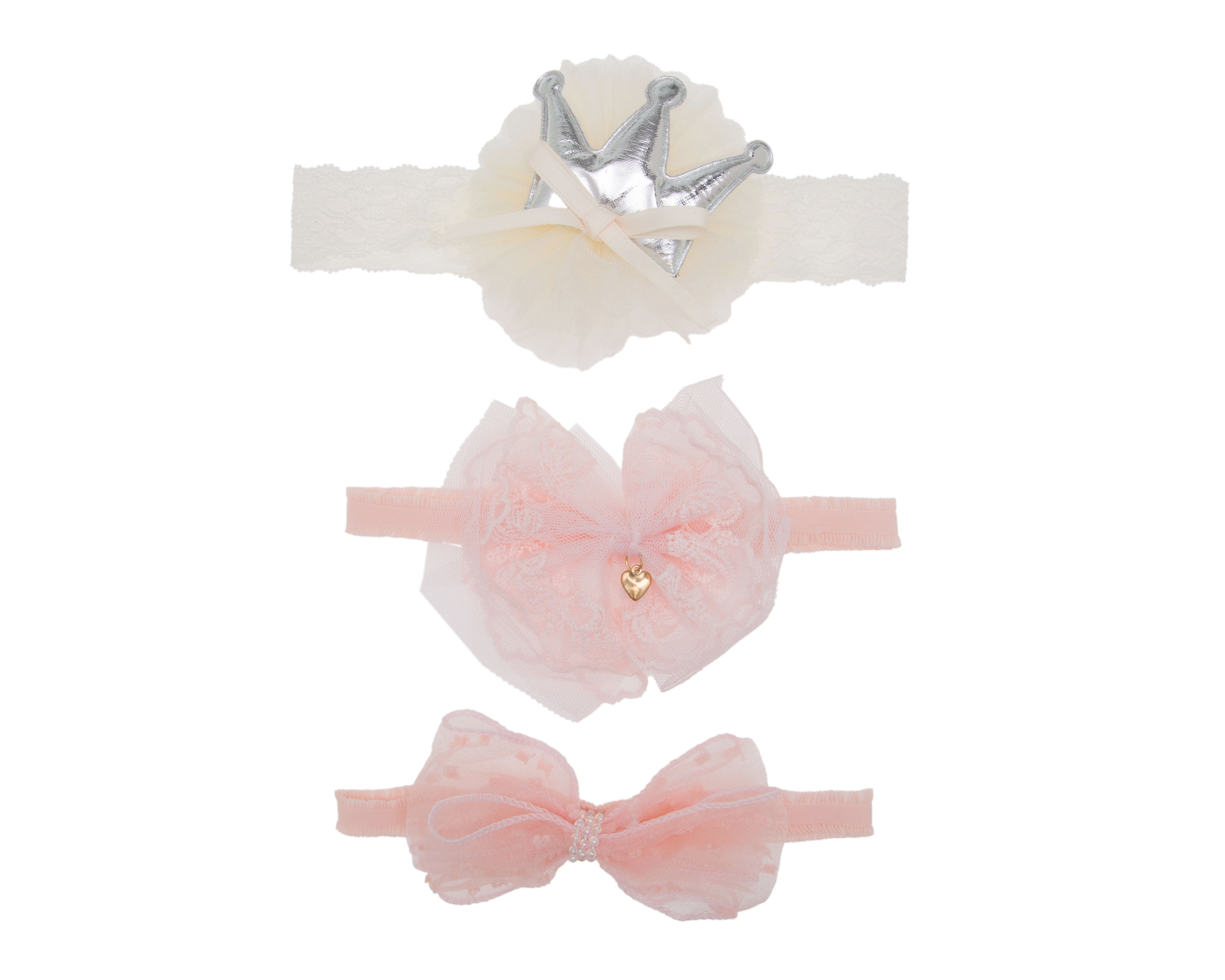 Foto 3 pulgar | Foto 2 | Tiaras y Calcetas para Bebe Niña Baby Colors 4 Piezas