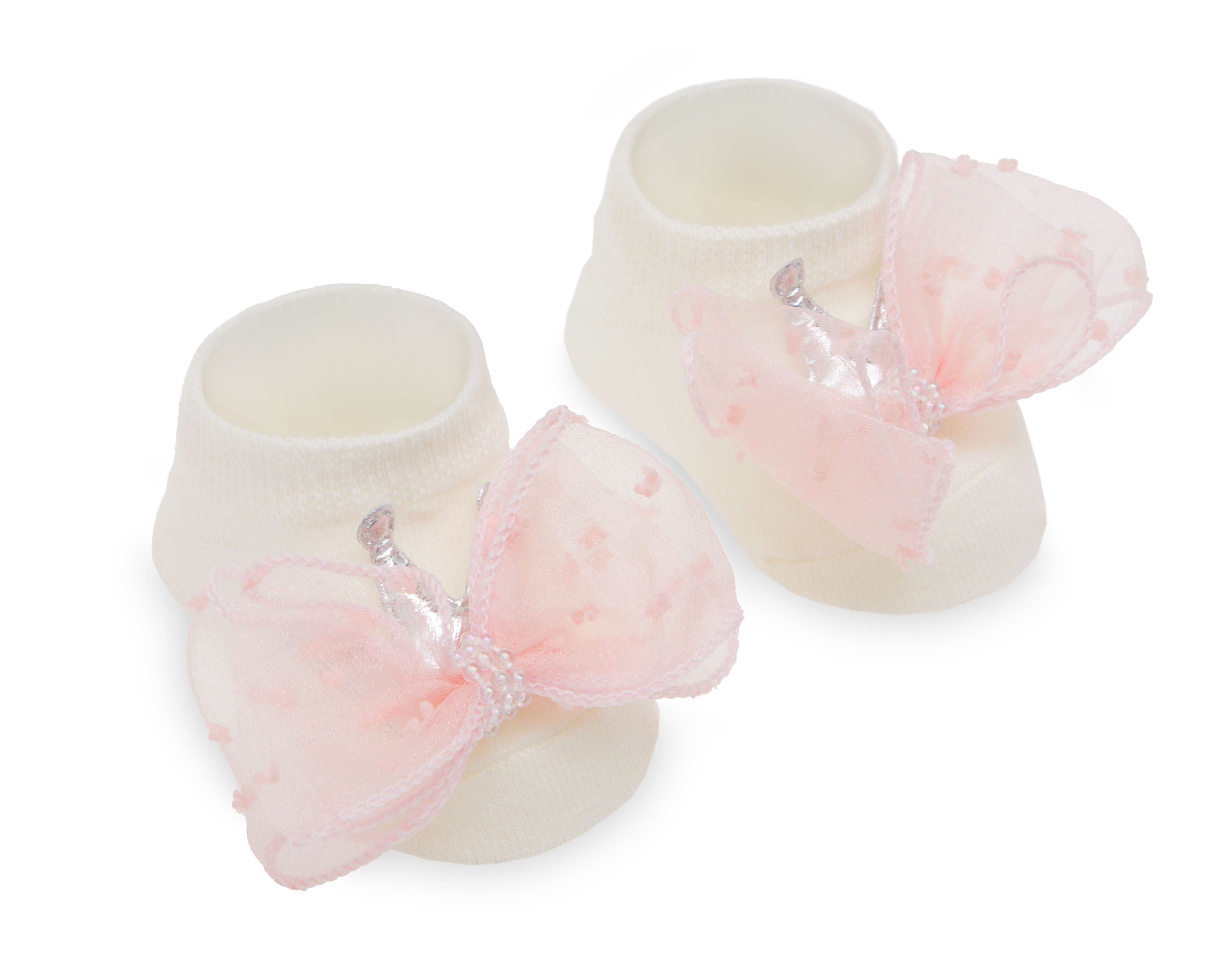 Foto 4 pulgar | Foto 3 | Tiaras y Calcetas para Bebe Niña Baby Colors 4 Piezas