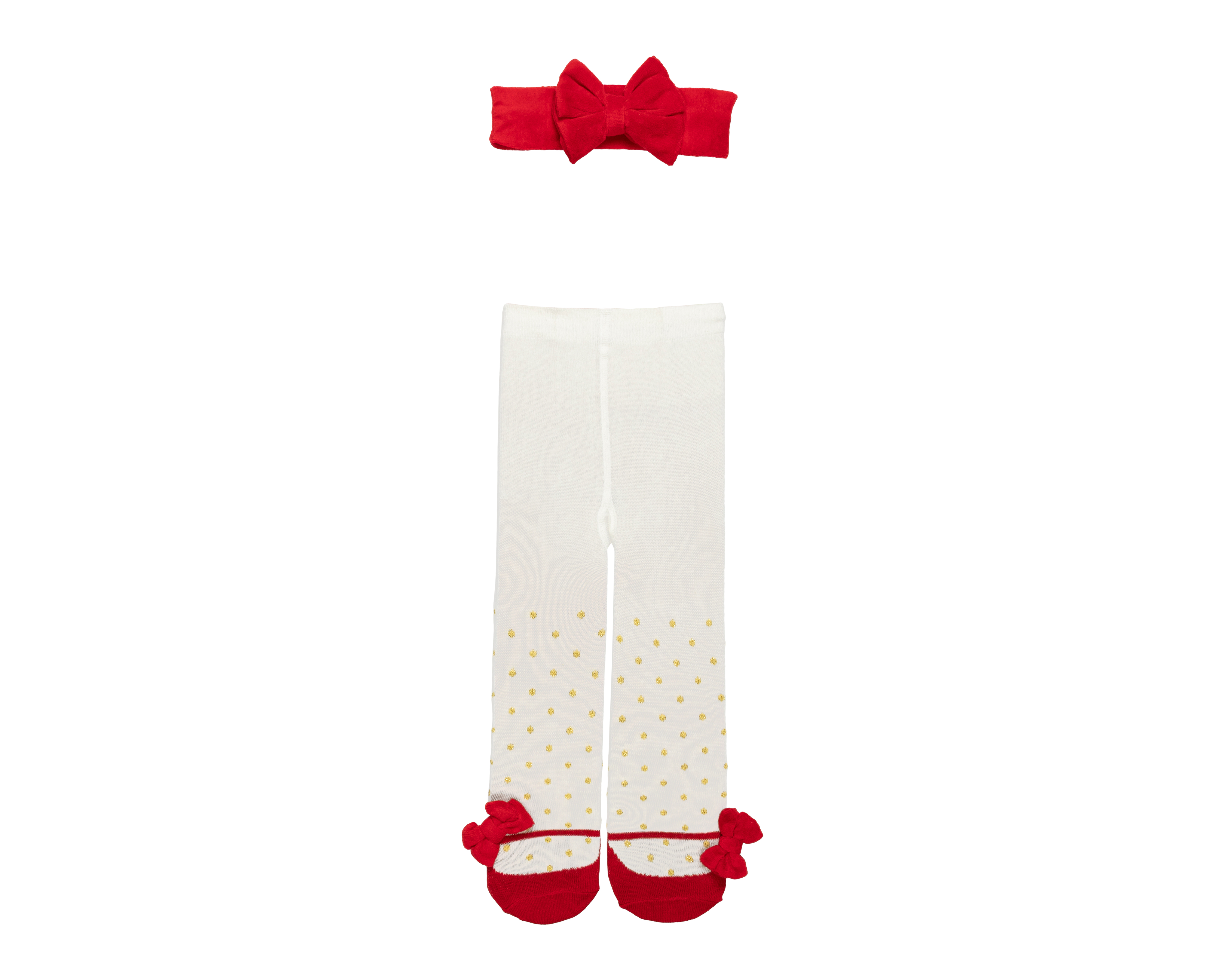 Foto 2 | Foto 2 | Mallas con Tiara Roja para Bebe Niña con Estampado de Puntos