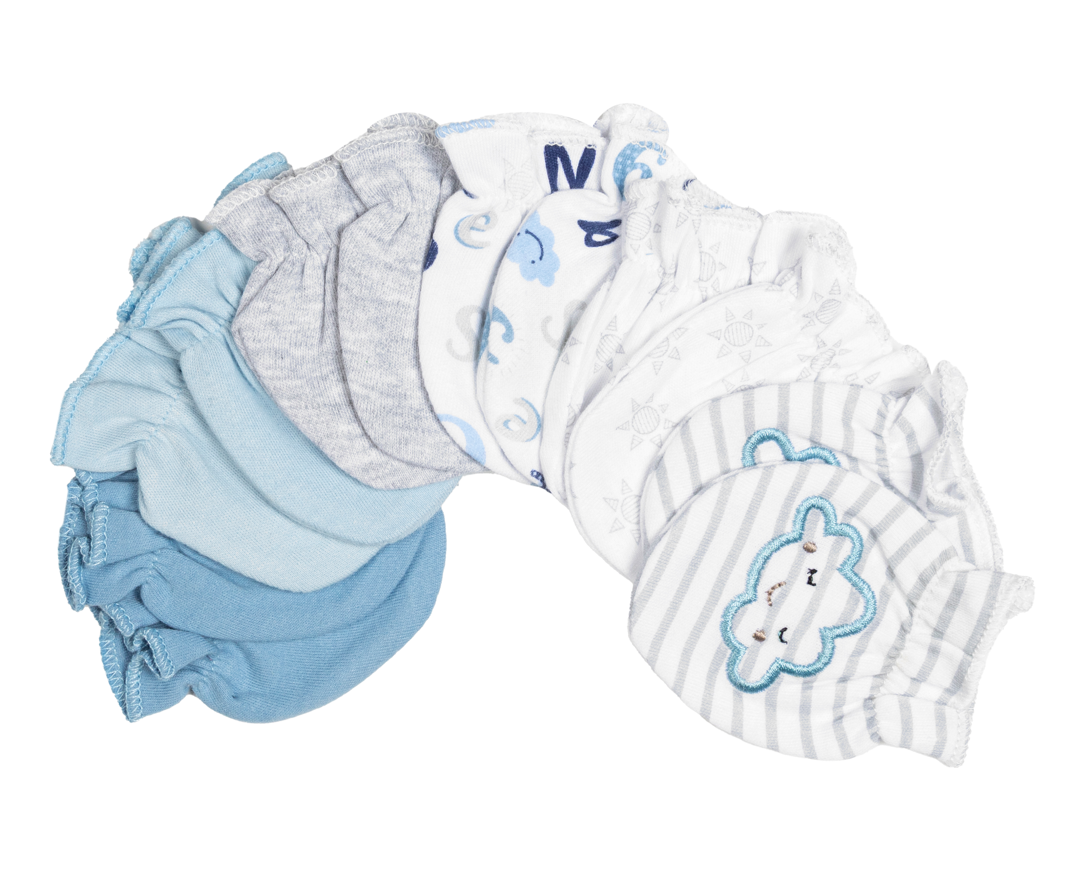 Foto 4 pulgar | Foto 3 | Guantes Baby Colors para Bebé Niño 6 Pares