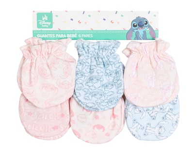 Foto 4 | Foto 4 | Guantes Disney Lilo & Stitch para Bebé 6 Pares