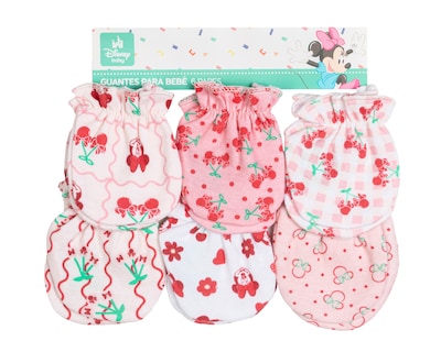 Foto 4 | Foto 4 | Guantes Disney Minnie Mouse para Bebé Niña 6 Pares