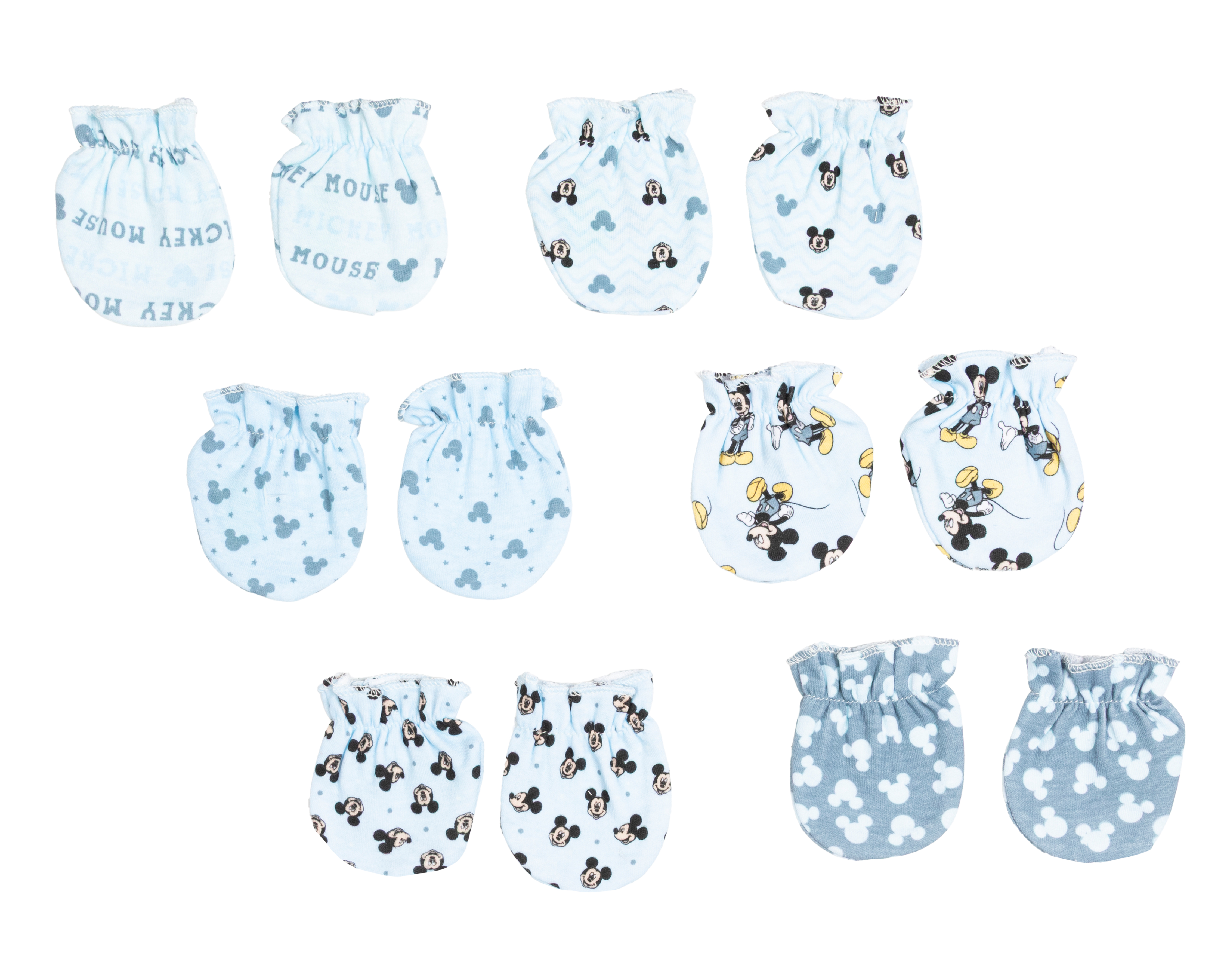 Foto 2 pulgar | Foto 1 | Guantes Disney Mickey Mouse para Bebé Niño 6 Pares