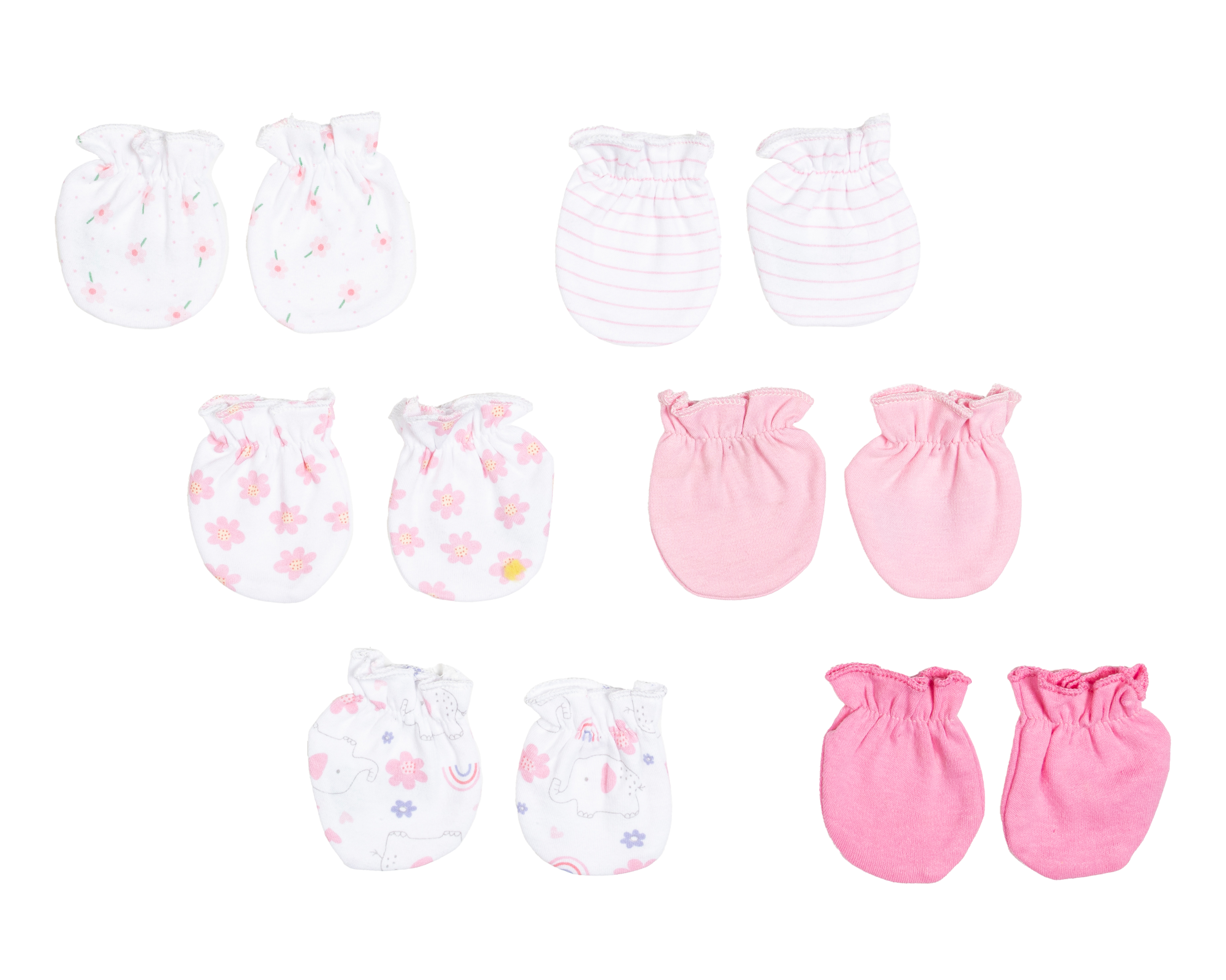 Foto 3 pulgar | Foto 2 | Guantes Baby Colors para Bebé Niña 6 Pares