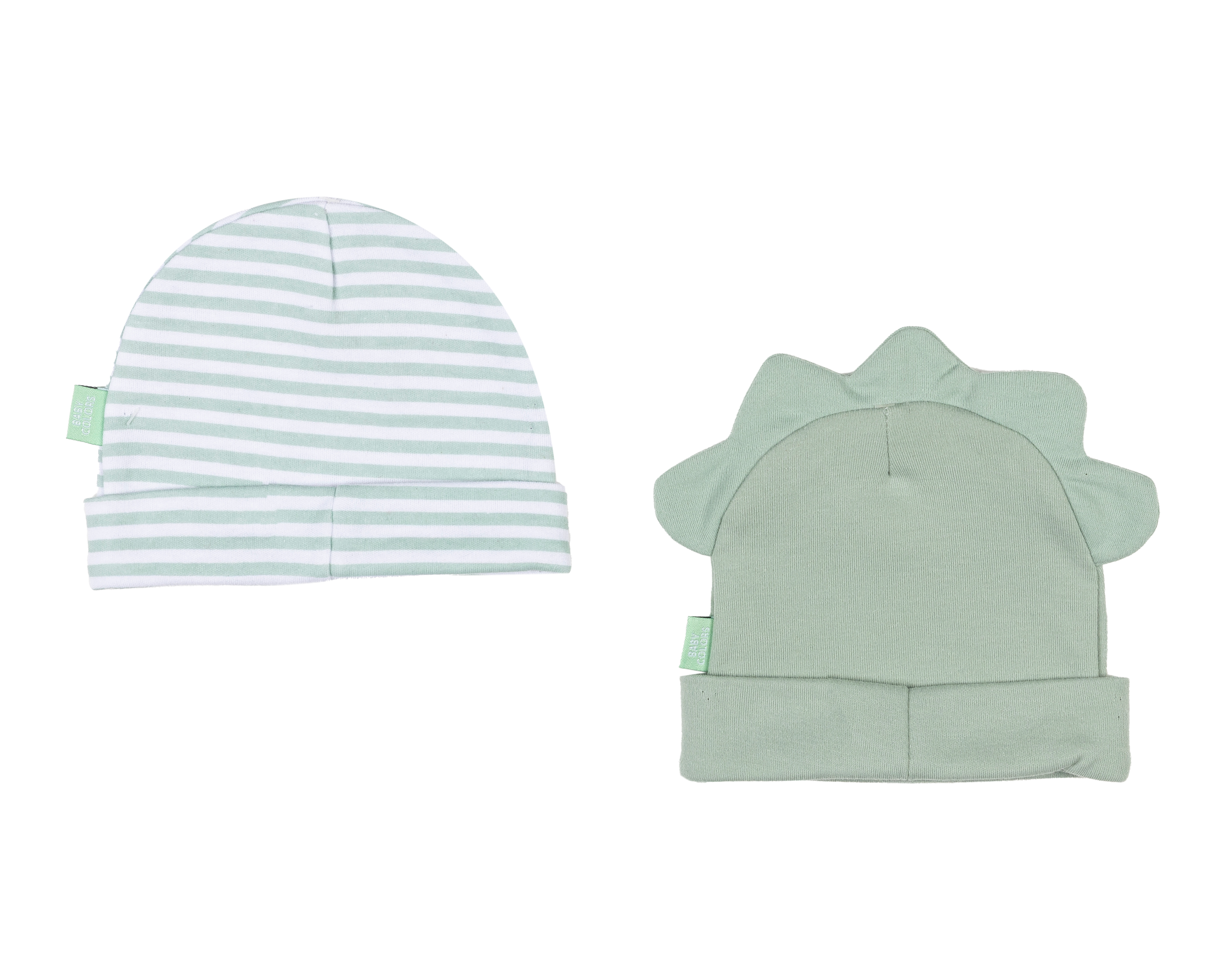 Foto 3 | Foto 3 | Gorro de Algodón con Calcetas para Bebé Niño Baby Colors 3 Piezas