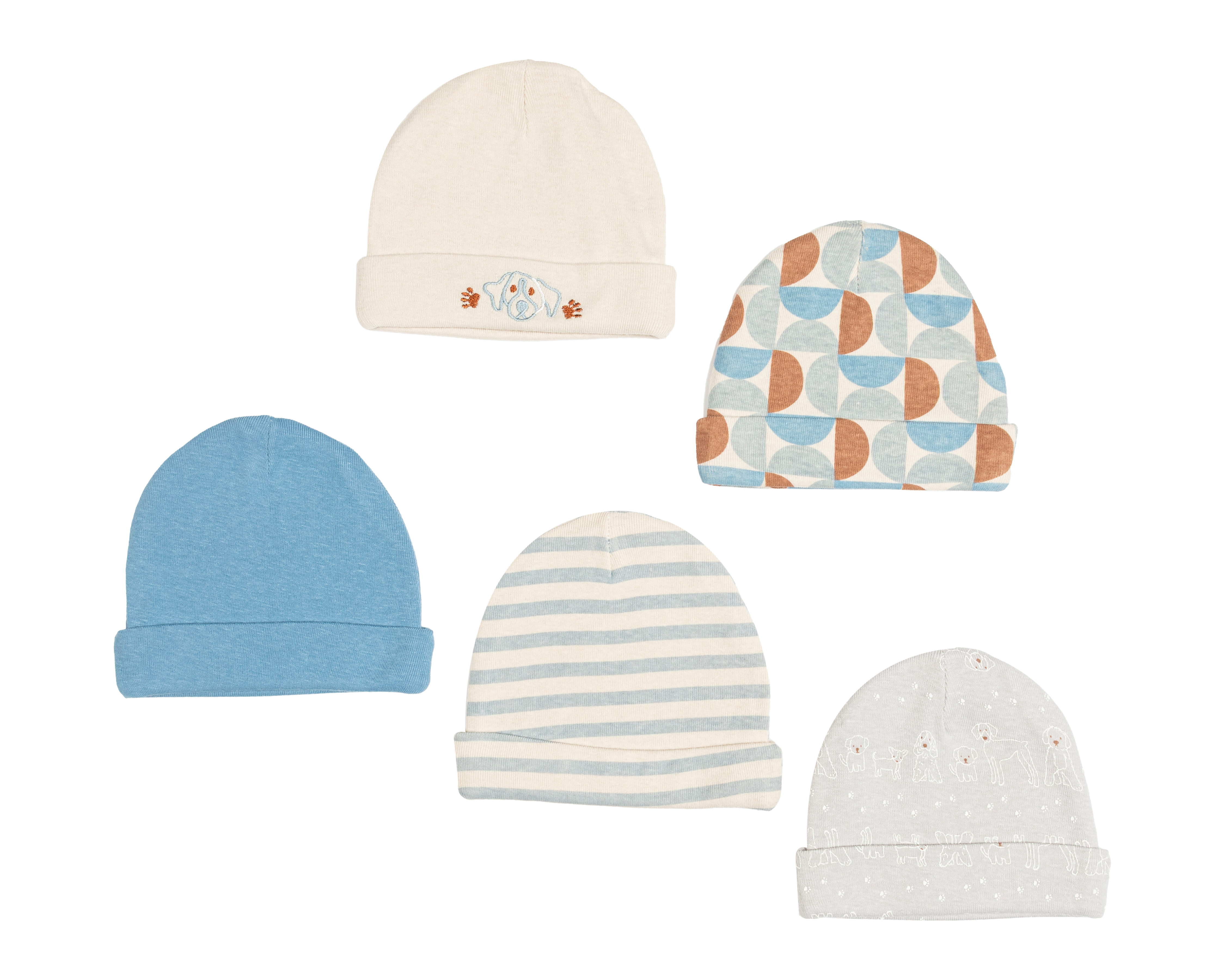 Gorro para Bebé Baby Colors 5 Piezas