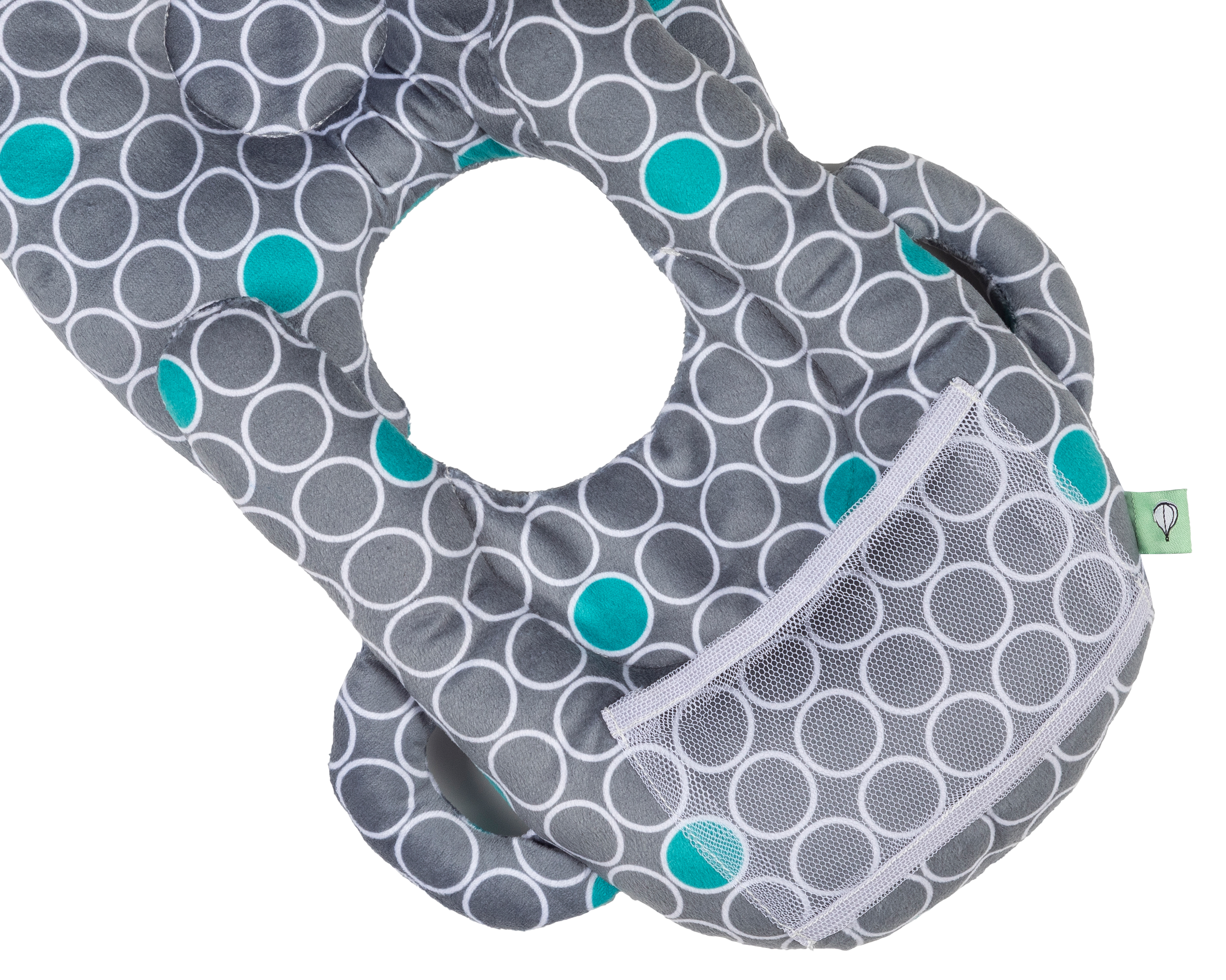 Foto 4 pulgar | Foto 3 | Almohada para Bebé Baby Colors Firme Gris