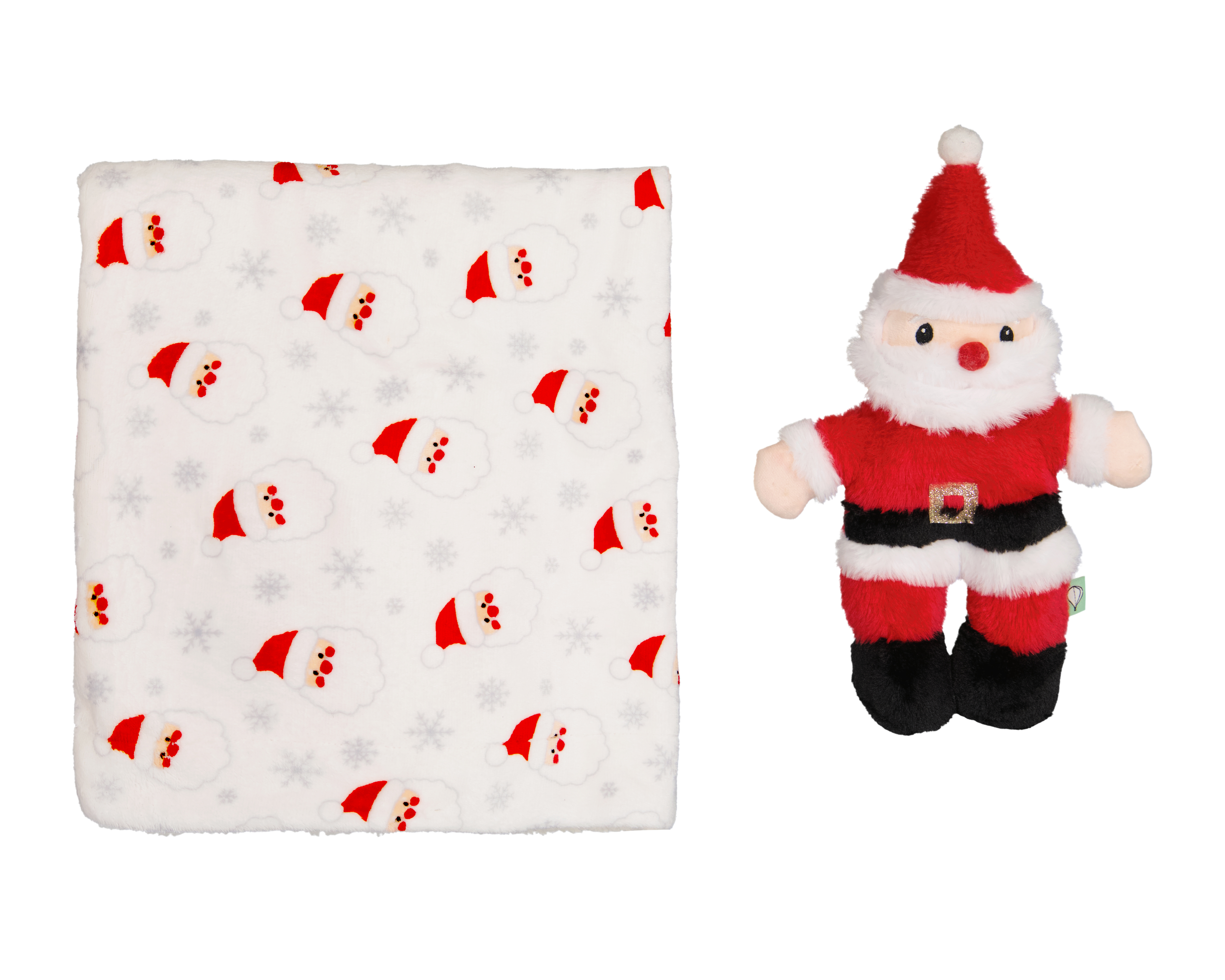 Cobertor y Peluche para Bebé Baby Colors Estampado 2 Piezas