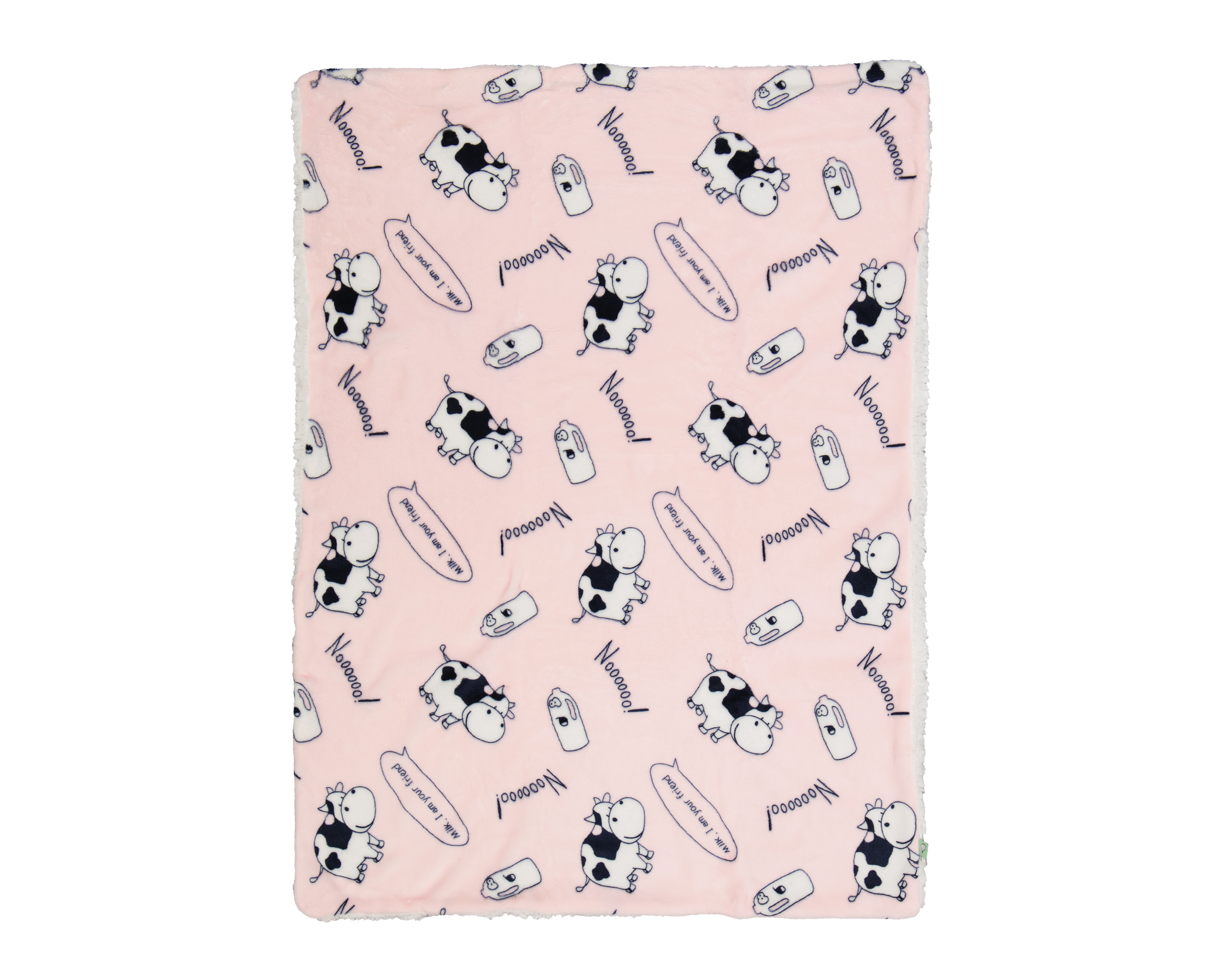 Foto 3 pulgar | Foto 2 | Manta para Bebé Baby Colors Rosa 2 Piezas