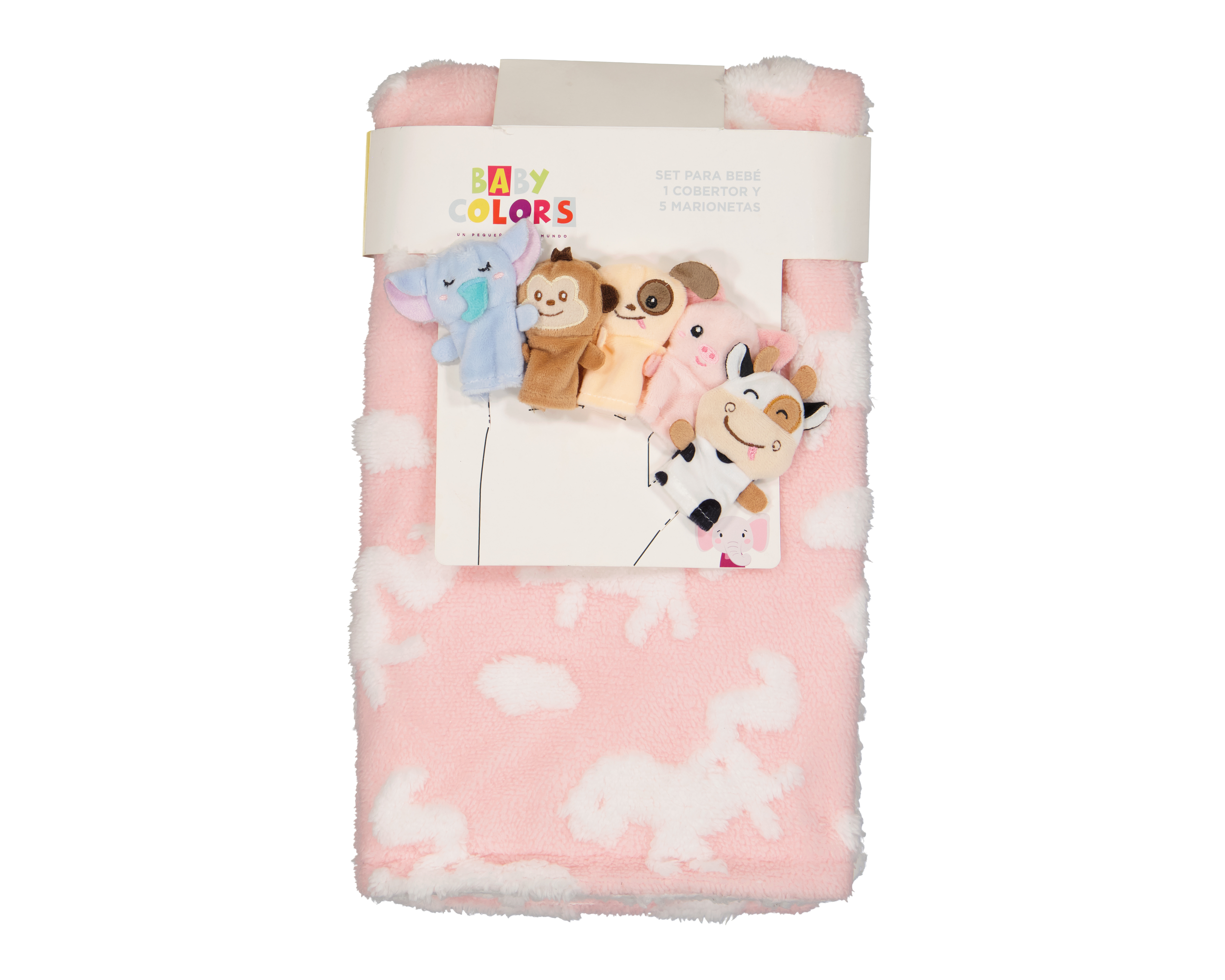 Foto 6 | Foto 6 | Manta para Bebé Niña Baby Colors Unicornio 6 Piezas