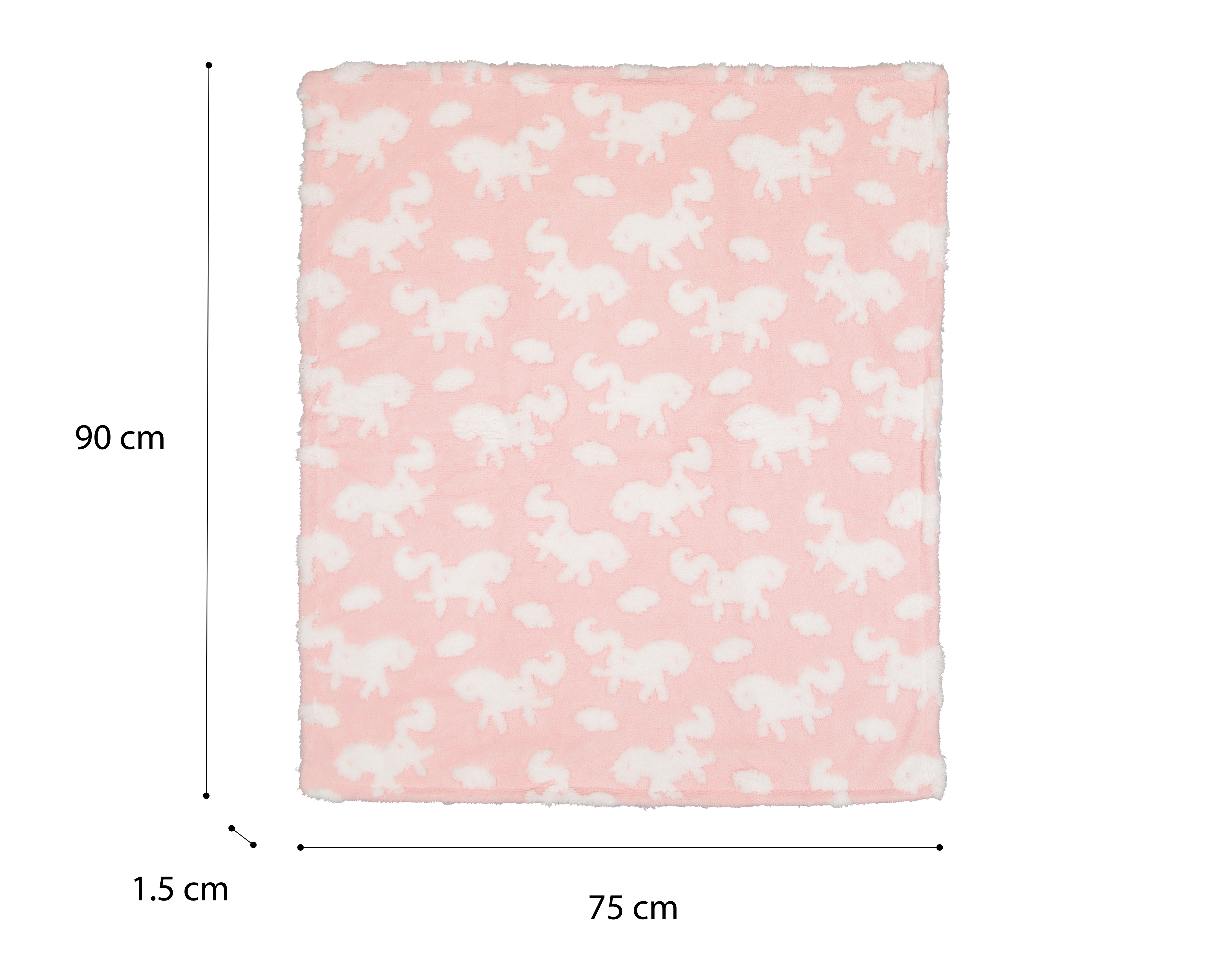 Foto 7 | Foto 7 | Manta para Bebé Niña Baby Colors Unicornio 6 Piezas