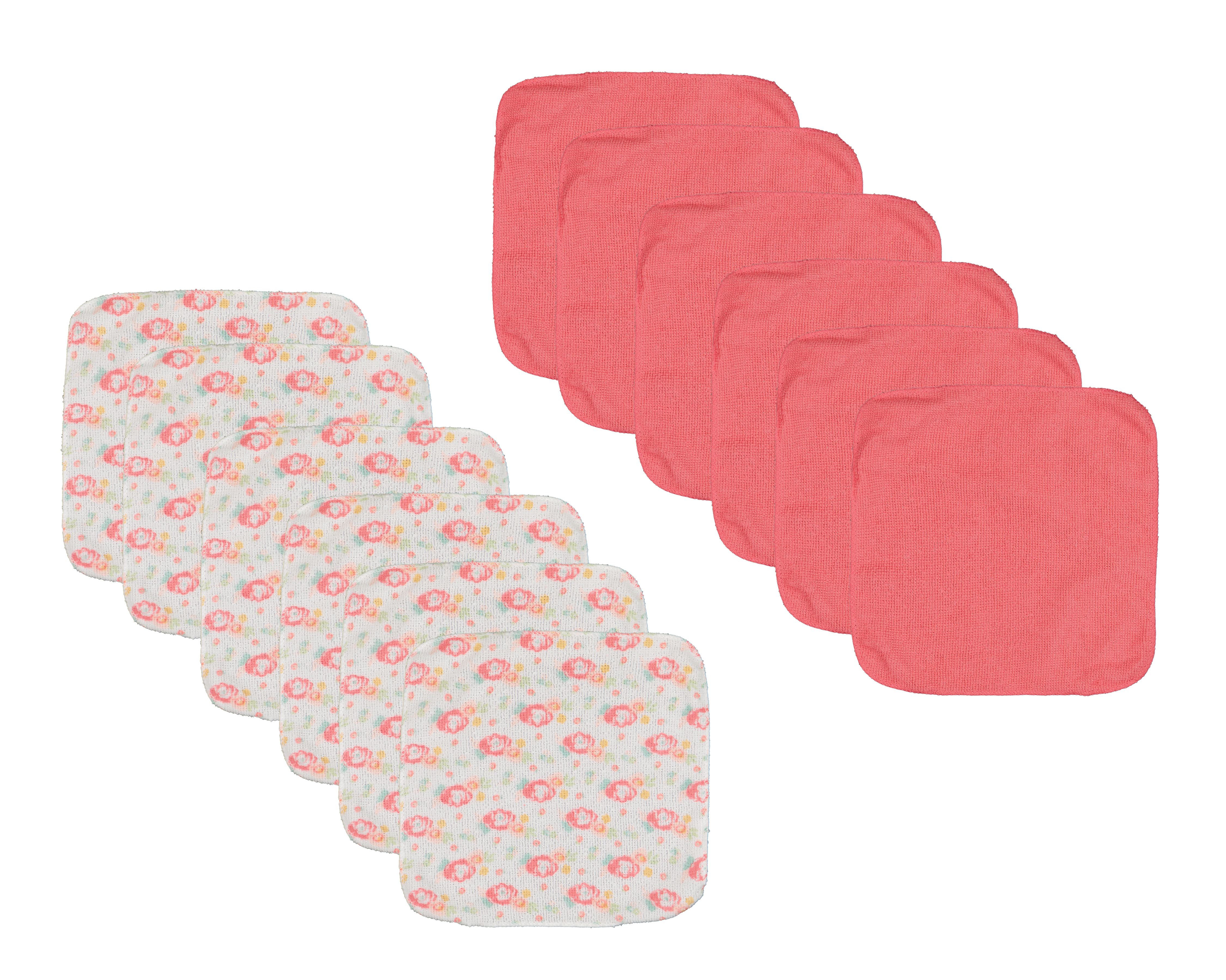 Foto 1 | Foto 1 | Toallitas Faciales para Bebé Baby Colors Estampadas y Lisas 12 Piezas