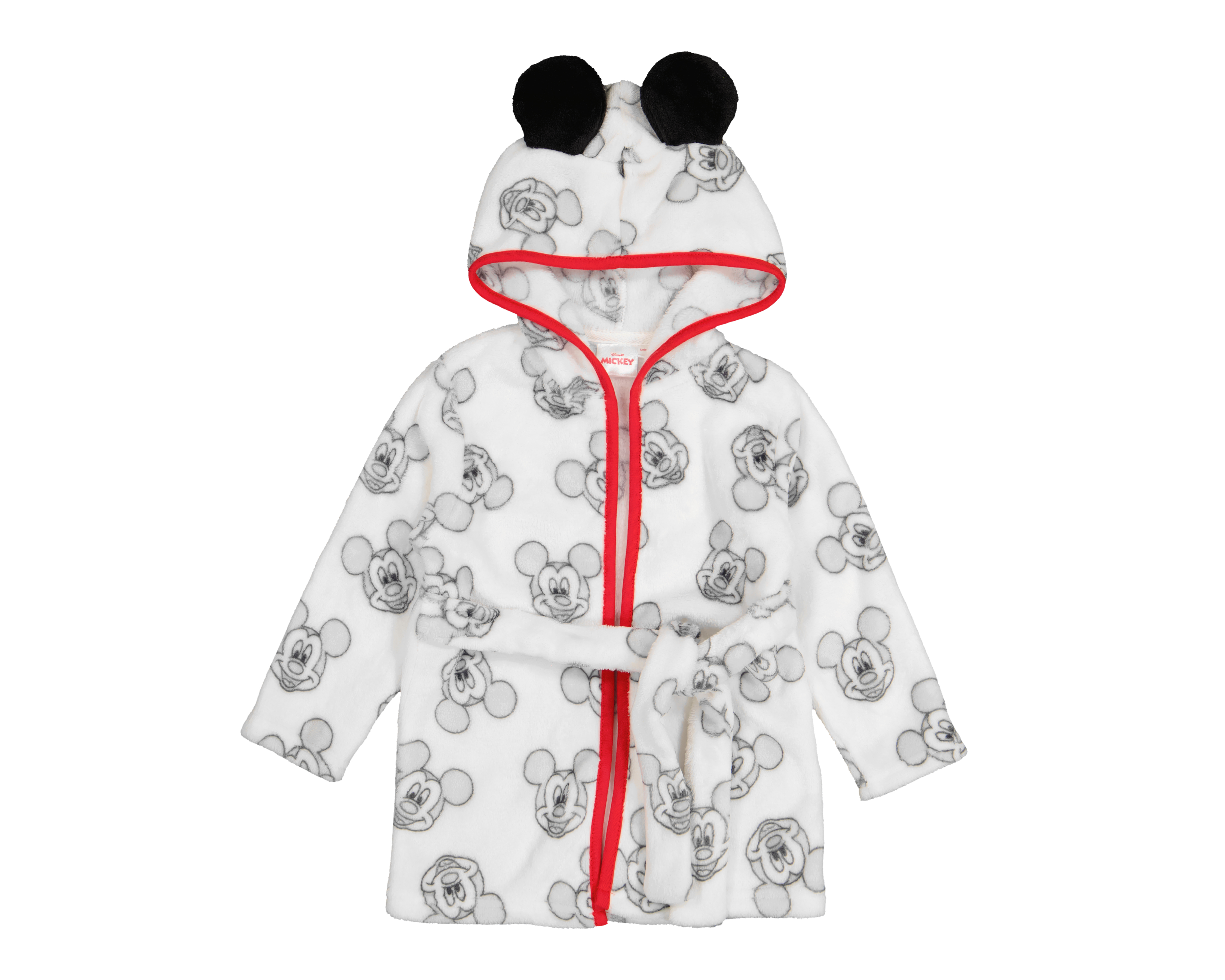 Foto 2 pulgar | Foto 1 | Bata de Baño para Bebé Niño Disney Mickey Mouse con Orejitas