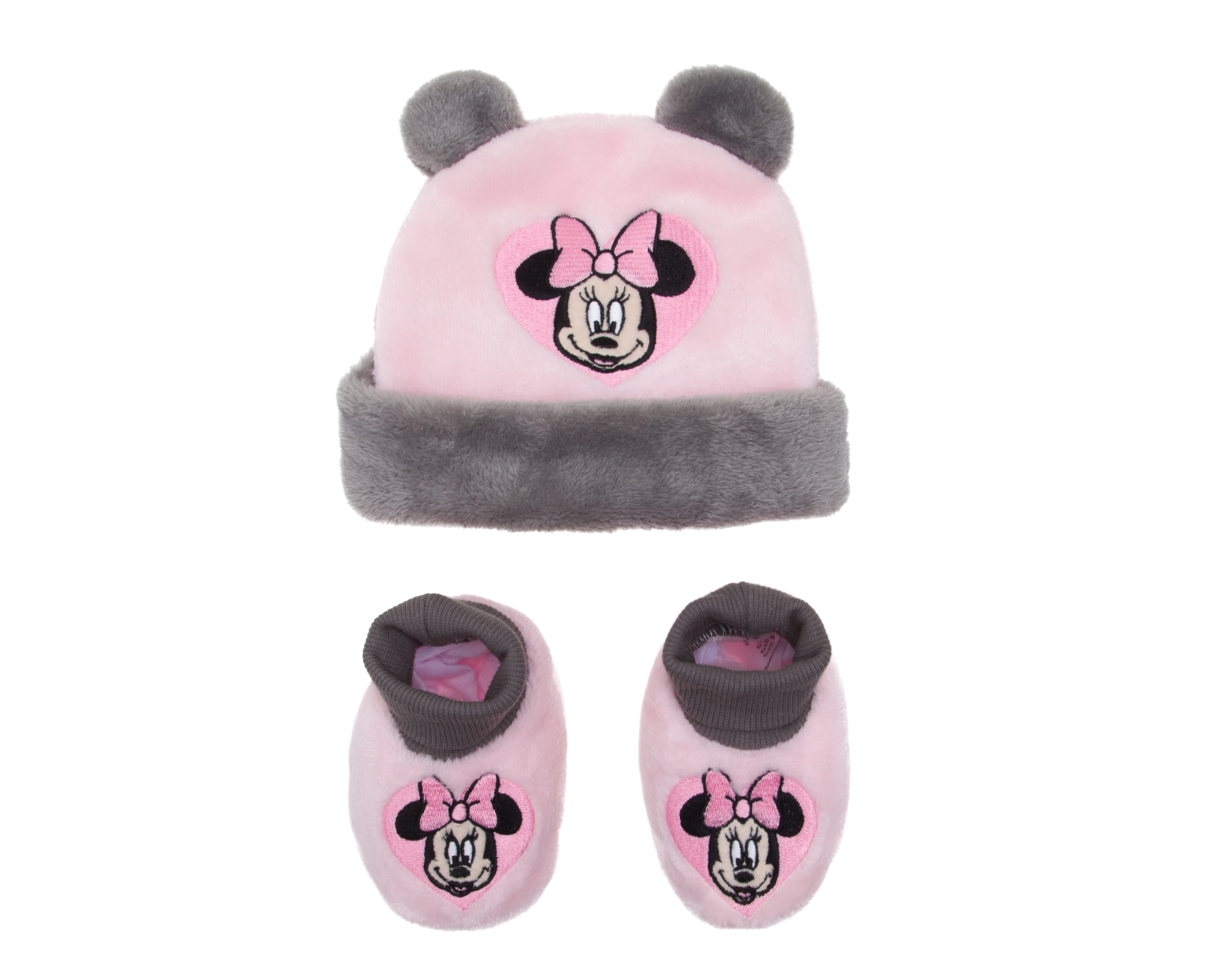 Foto 3 pulgar | Foto 2 | Gorro y Pantuflas para Bebé Niña Disney