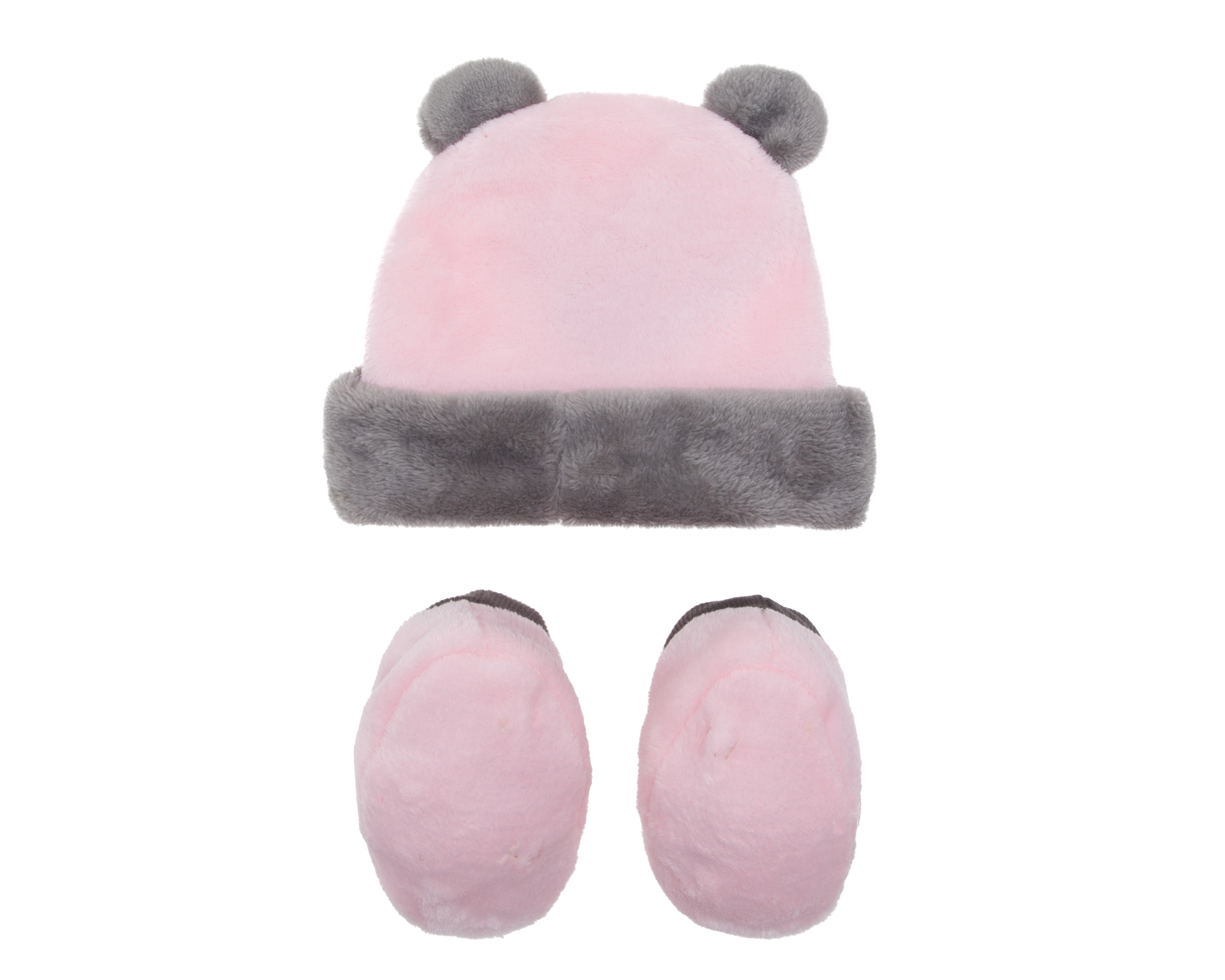 Foto 4 pulgar | Foto 3 | Gorro y Pantuflas para Bebé Niña Disney