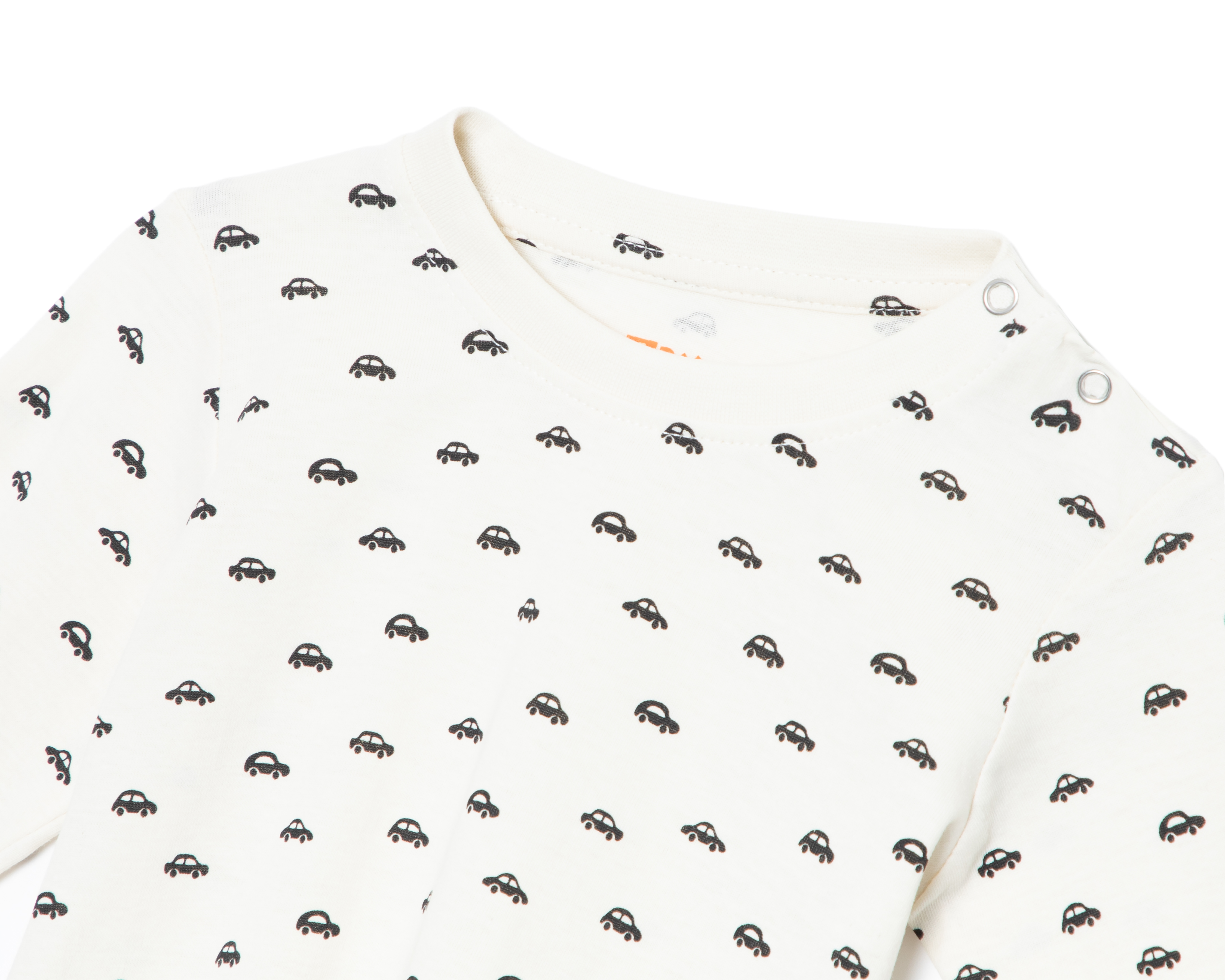 Foto 5 pulgar | Foto 4 | Playera para Bebé  Baby Colors de Algodón Manga Larga 2 Piezas