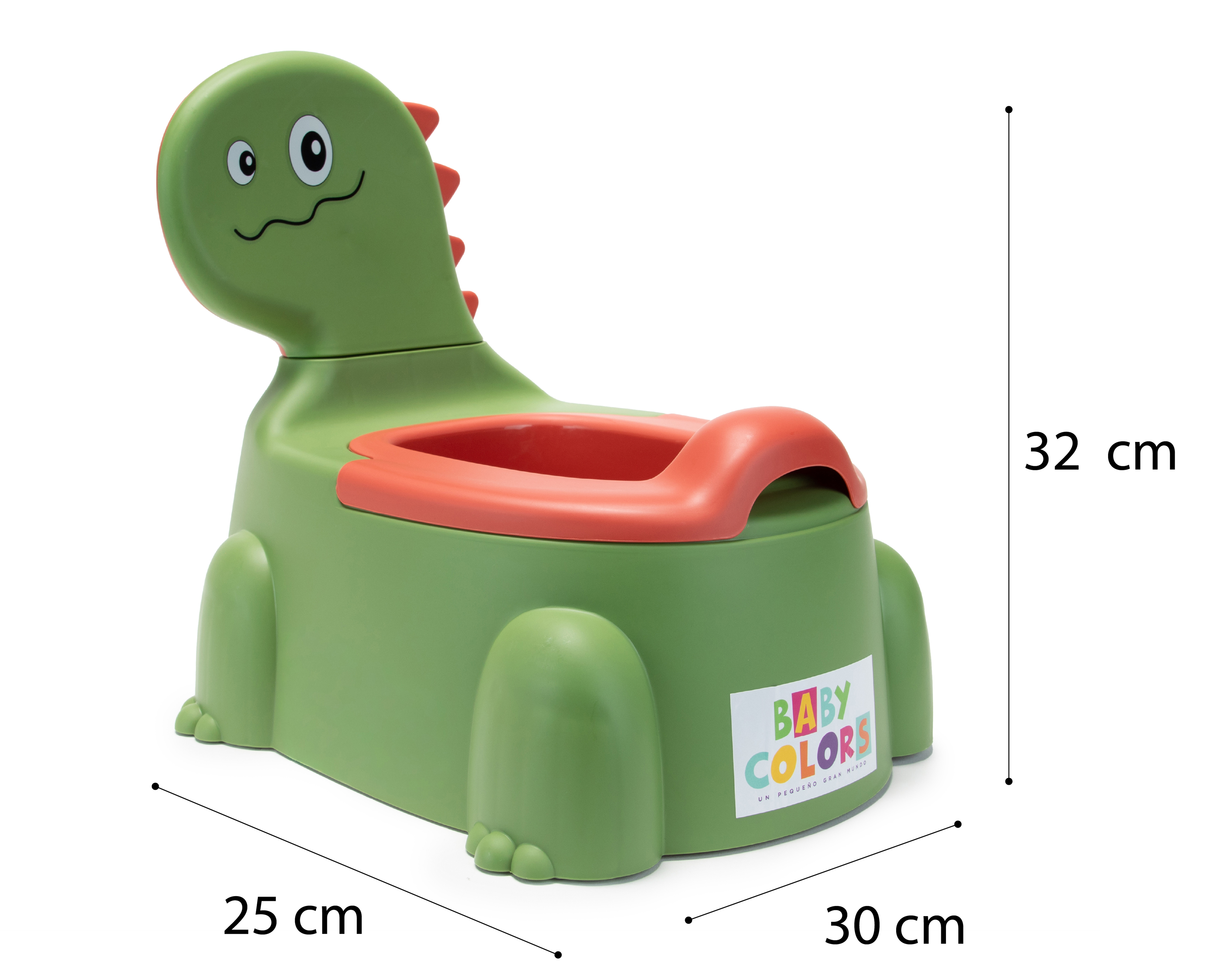 Foto 5 pulgar | Foto 4 | Baño Entrenador Baby Colors de Dinosaurio