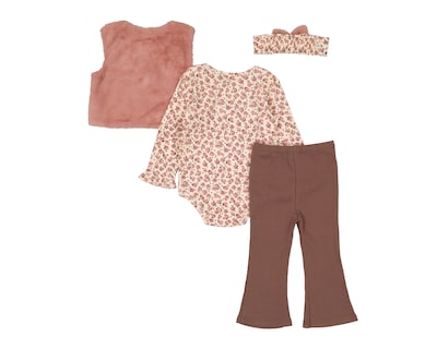 Foto 2 | Foto 2 | Conjunto para Bebé Niña Baby Colors 4 Piezas