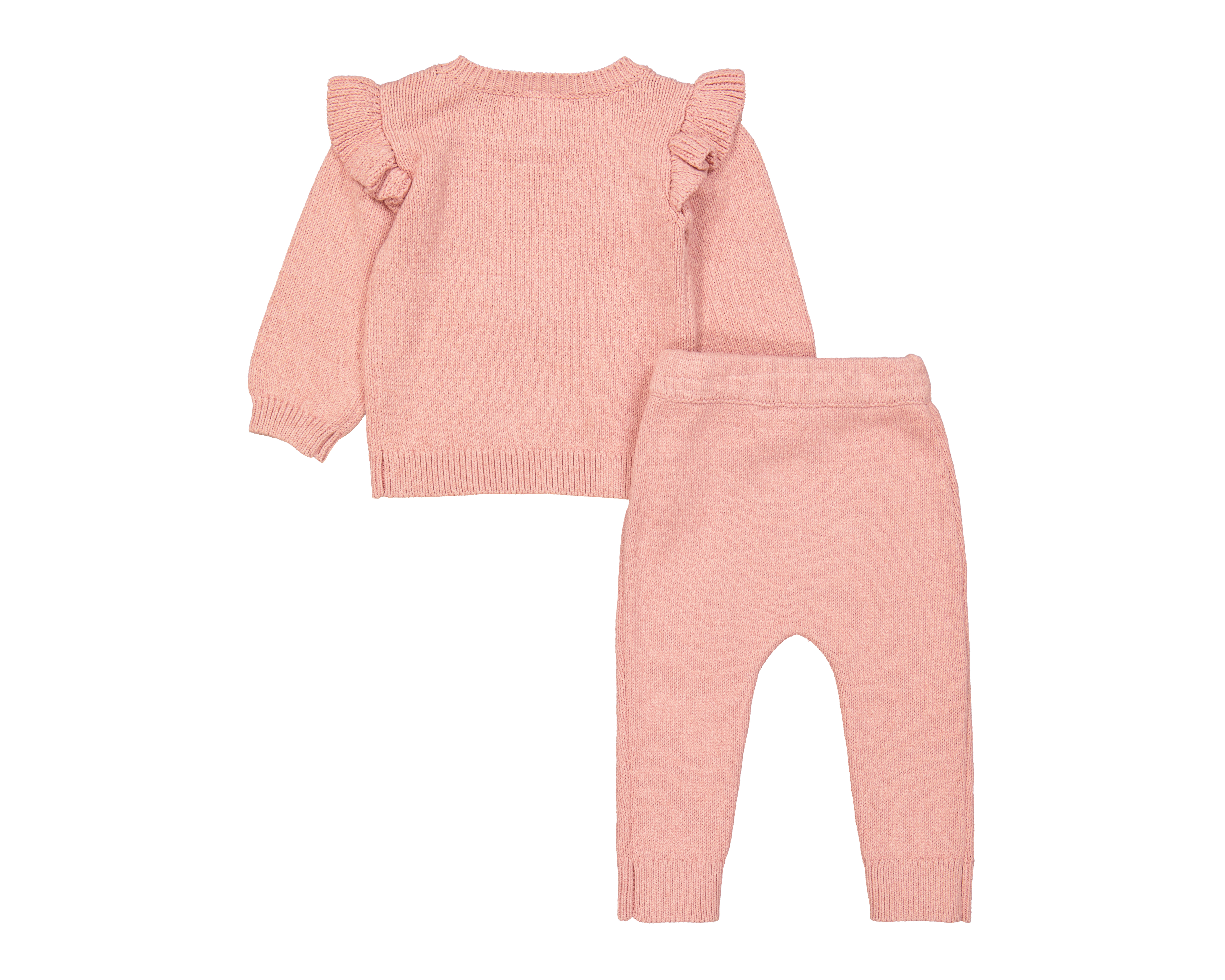 Foto 2 | Foto 2 | Sudadera y Pantalón de Algodón para Bebé Niña Baby Colors