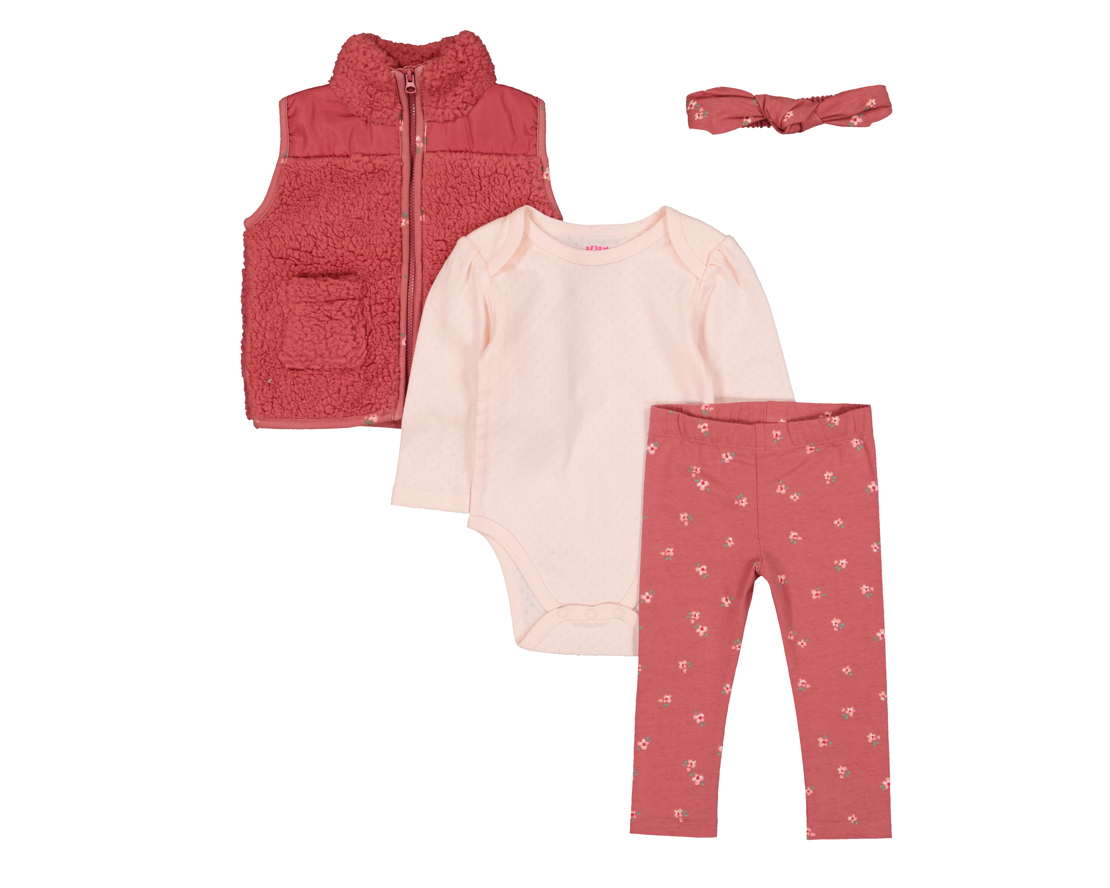 Foto 1 | Foto 1 | Conjunto para Bebé Niña Baby Colors 4 Piezas