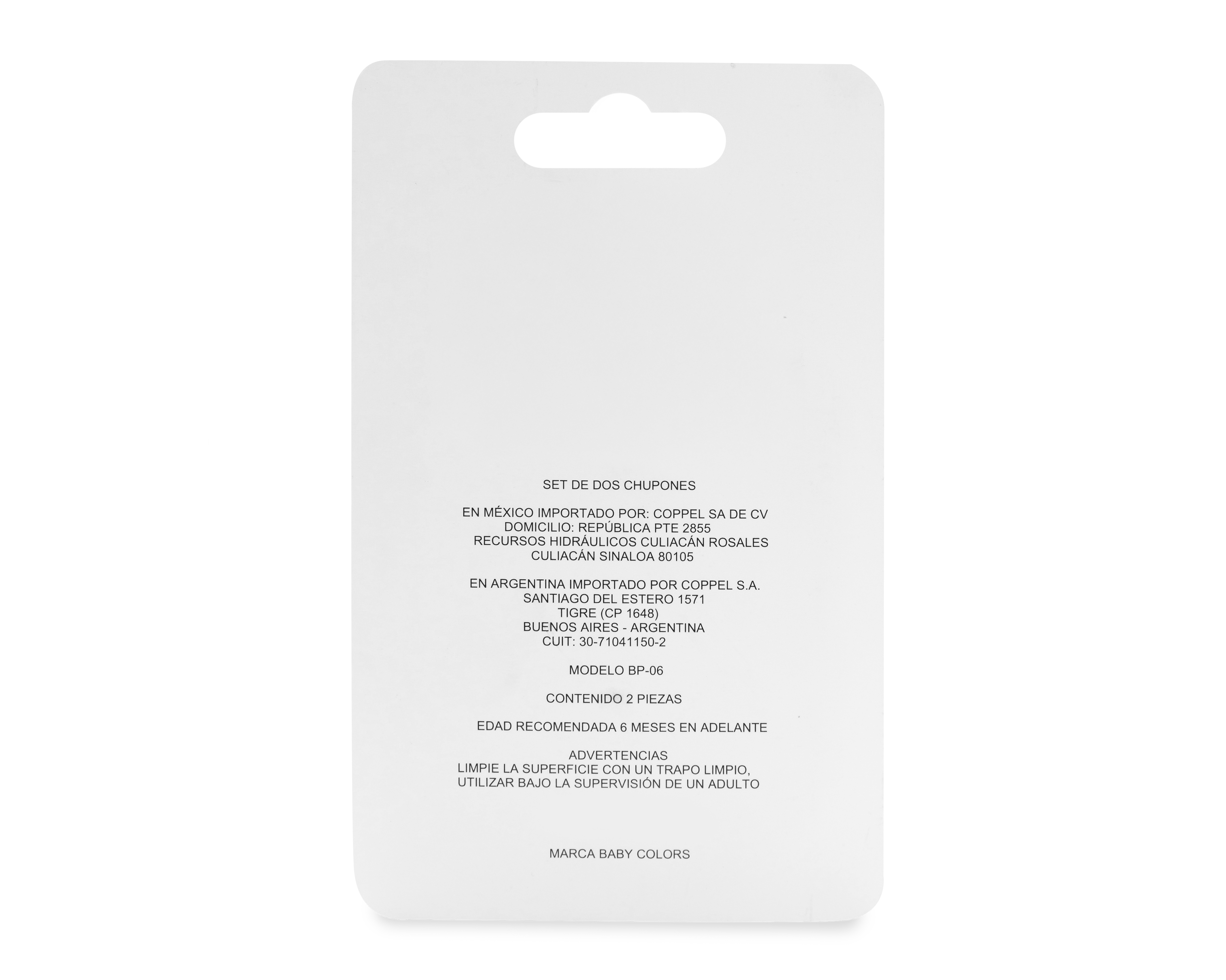 Foto 3 pulgar | Foto 2 | Chupón Rosa Baby Colors 2 Piezas