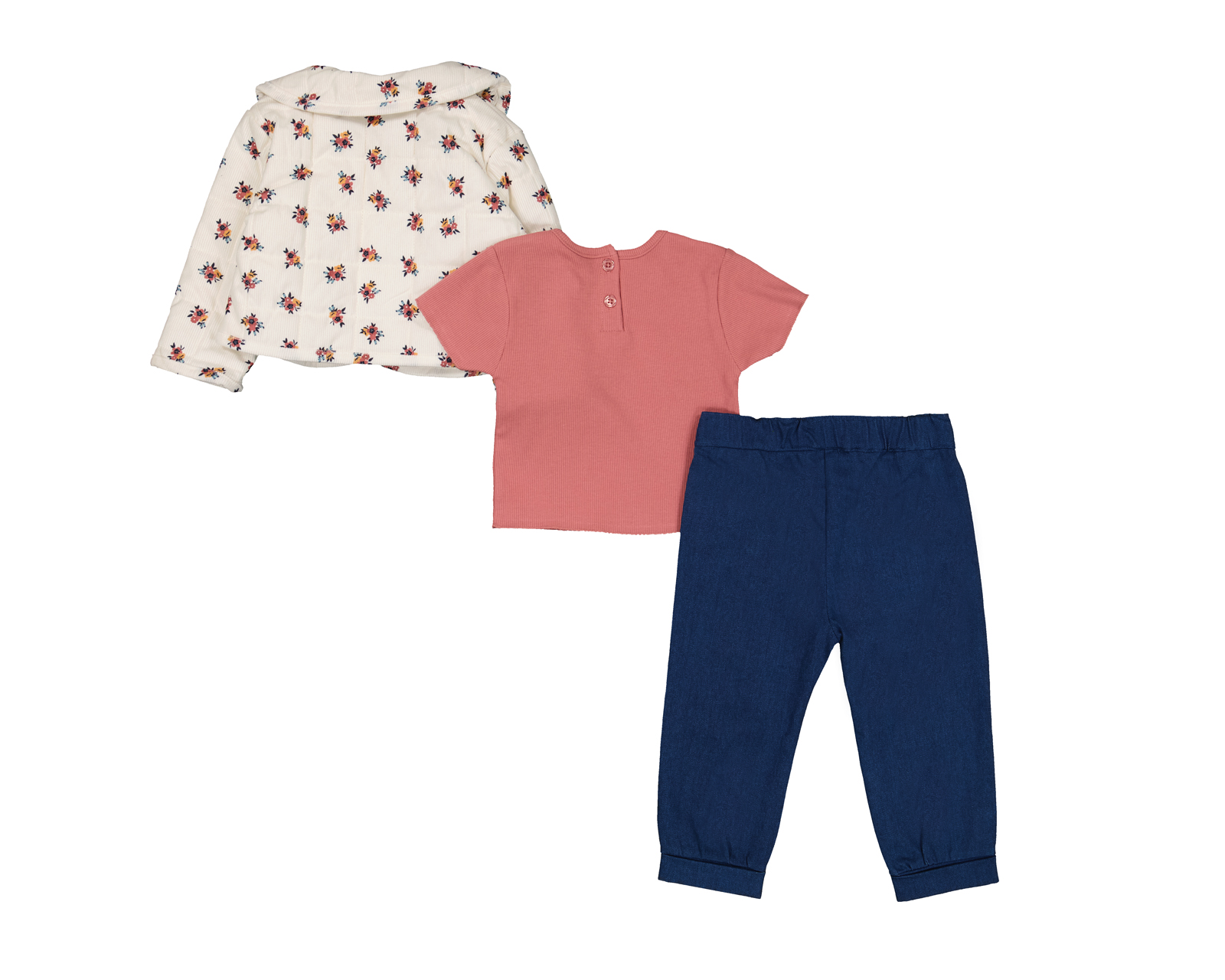 Foto 3 pulgar | Foto 2 | Conjunto para Bebé Niña Baby Colors 3 Piezas