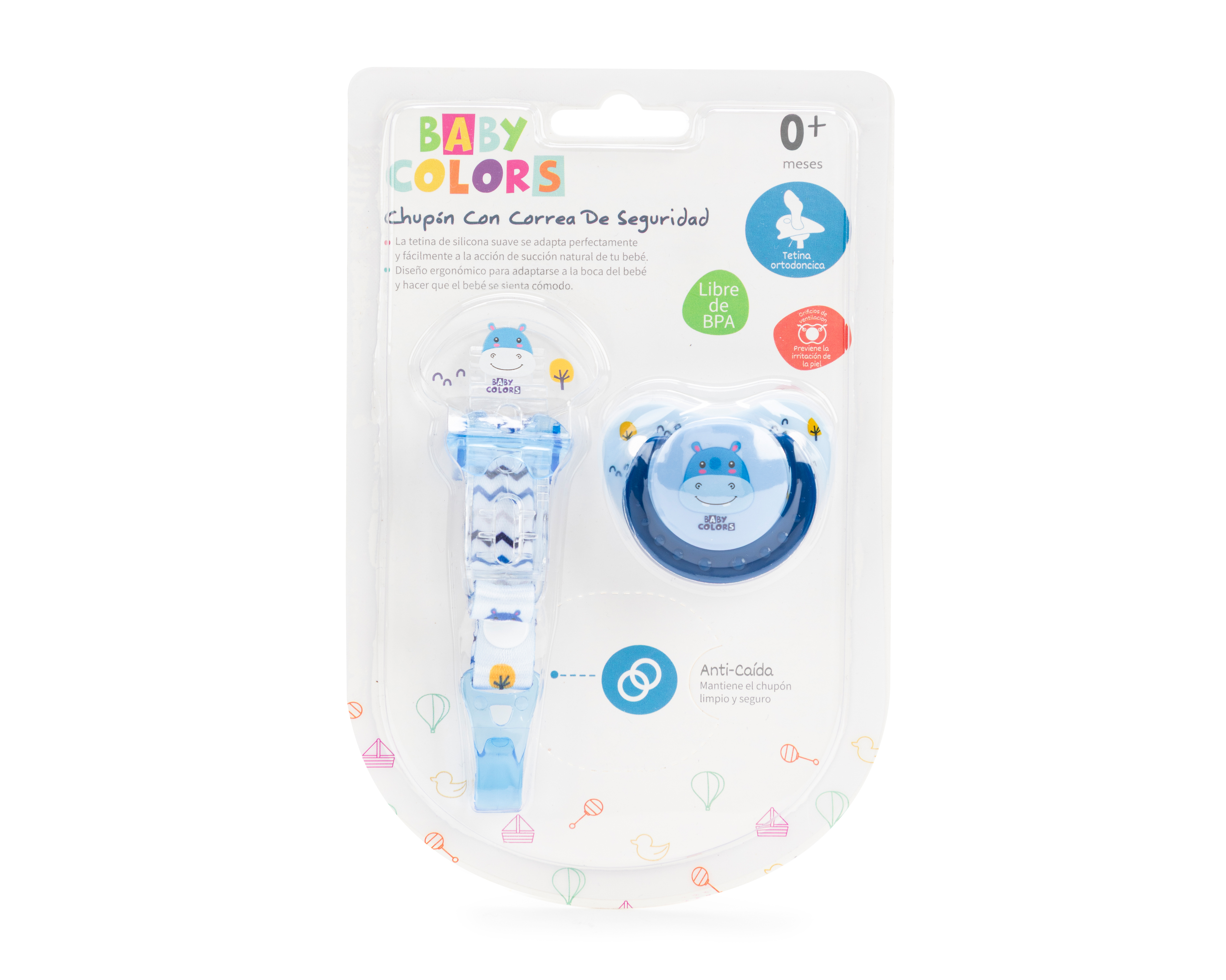Foto 2 pulgar | Foto 1 | Chupón con Correa Baby Colors