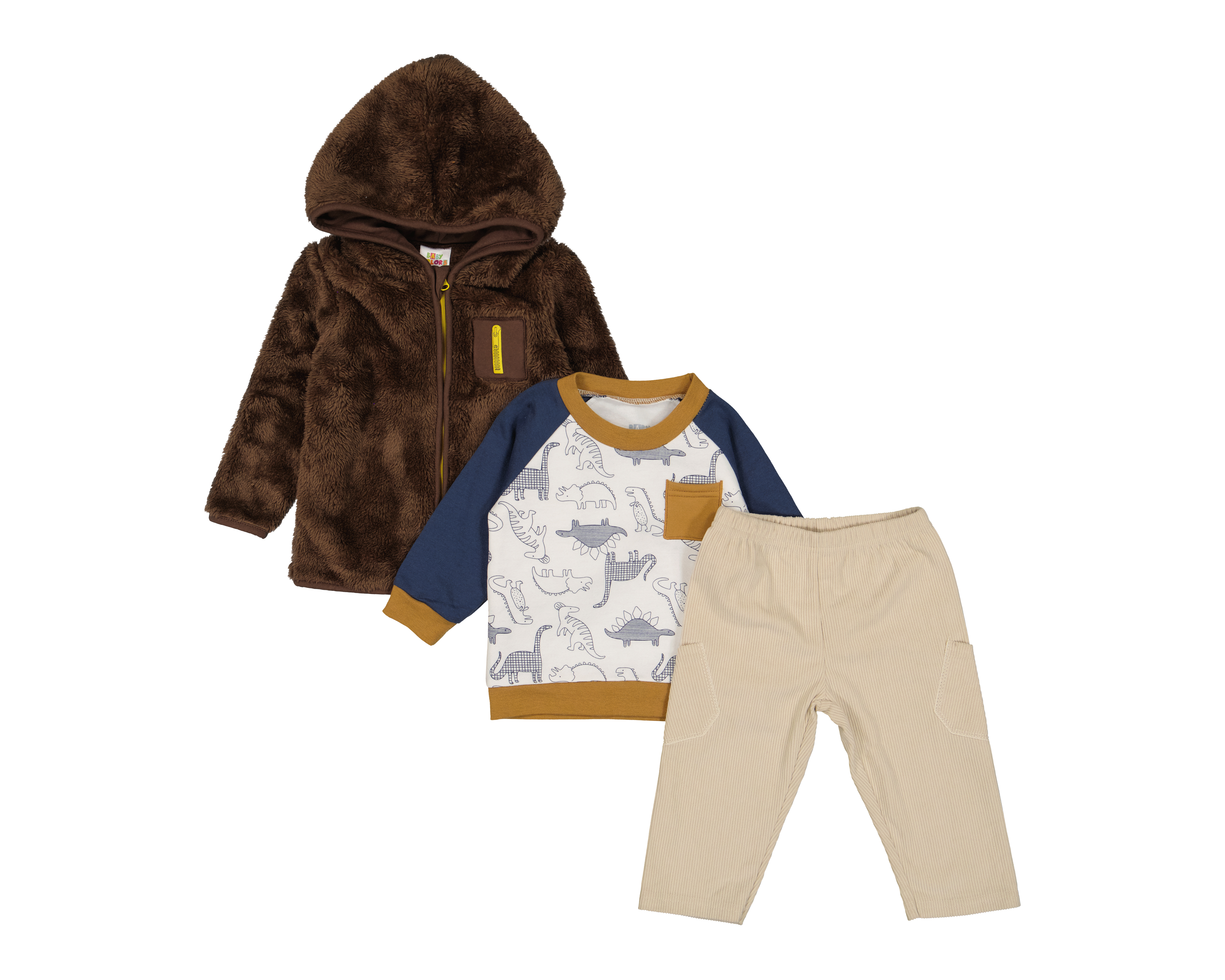 Conjunto para Bebé Niño Baby Colors 3 Piezas