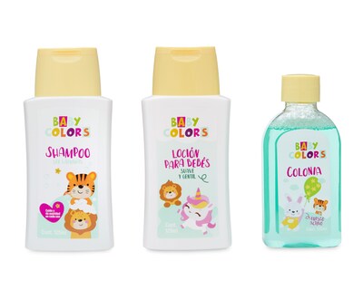 Foto 1 | Foto 1 | Kit de Cuidado Personal para Bebé Baby Colors 3 Piezas