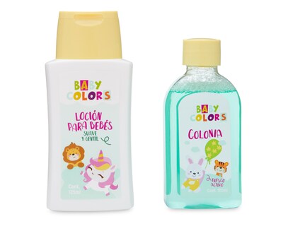 Foto 2 | Foto 2 | Kit de Cuidado Personal para Bebé Baby Colors 3 Piezas