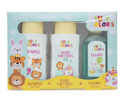 Foto 3 | Foto 3 | Kit de Cuidado Personal para Bebé Baby Colors 3 Piezas