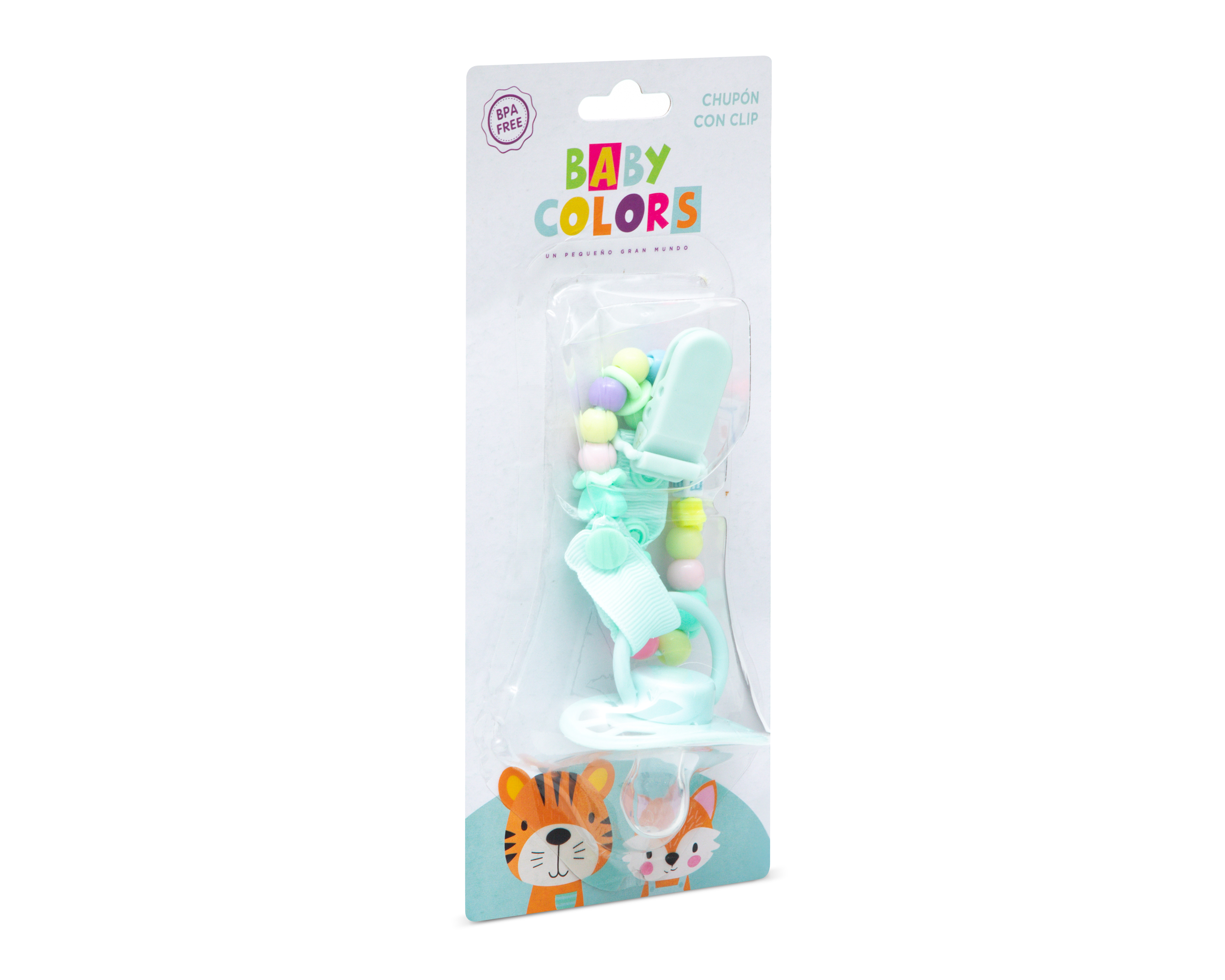 Foto 3 | Foto 3 | Chupón con Clip Baby Colors