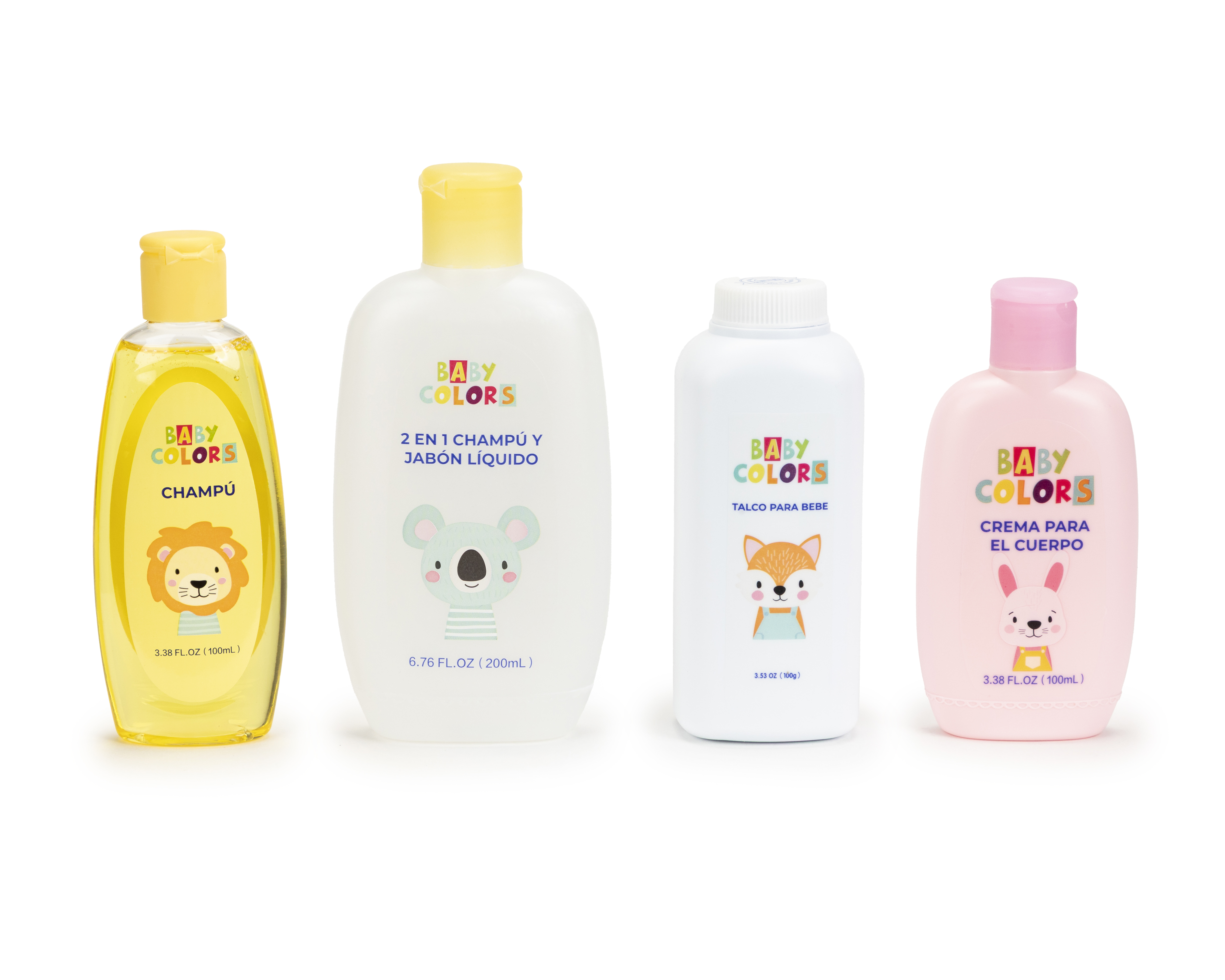 Foto 2 pulgar | Foto 1 | Kit de Higiene Baby Colors para Bebé 4 Piezas