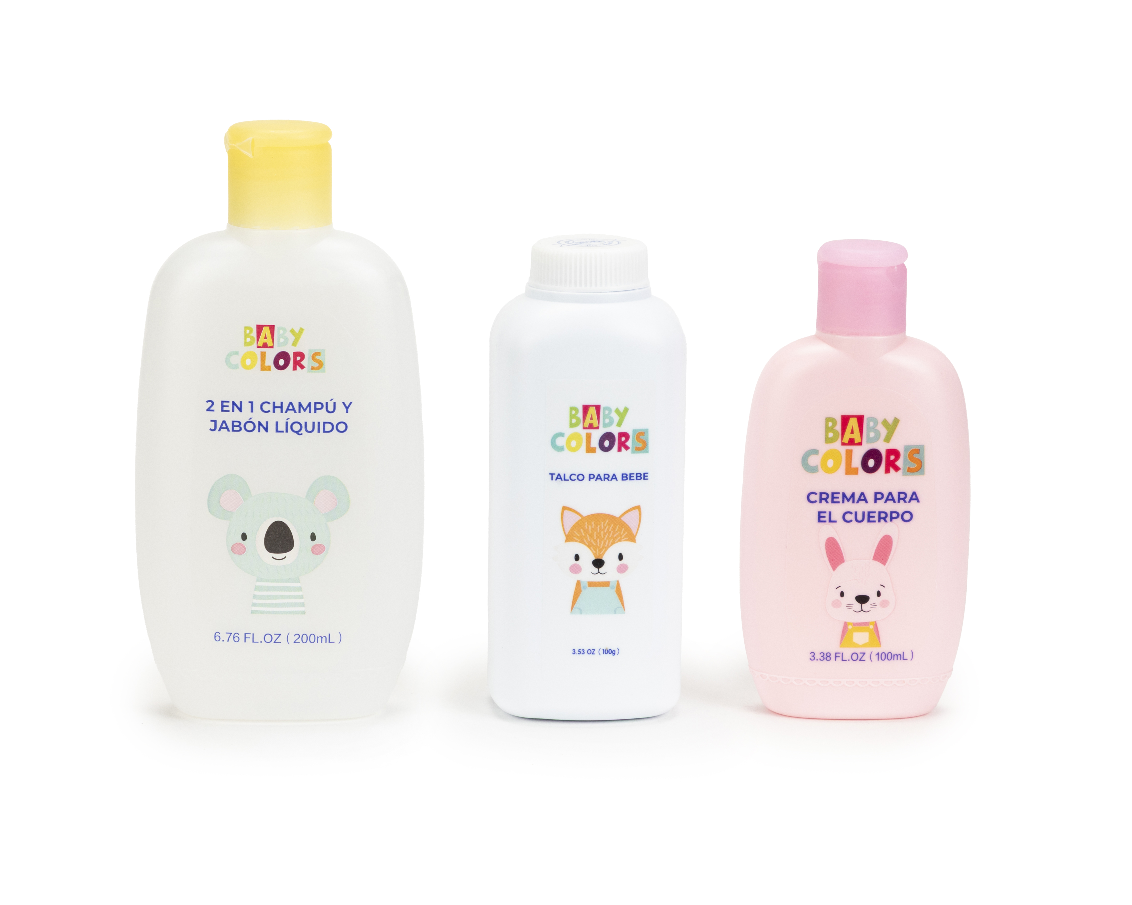 Foto 3 pulgar | Foto 2 | Kit de Higiene Baby Colors para Bebé 4 Piezas