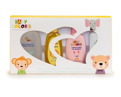 Foto 3 | Foto 3 | Kit de Higiene Baby Colors para Bebé 4 Piezas