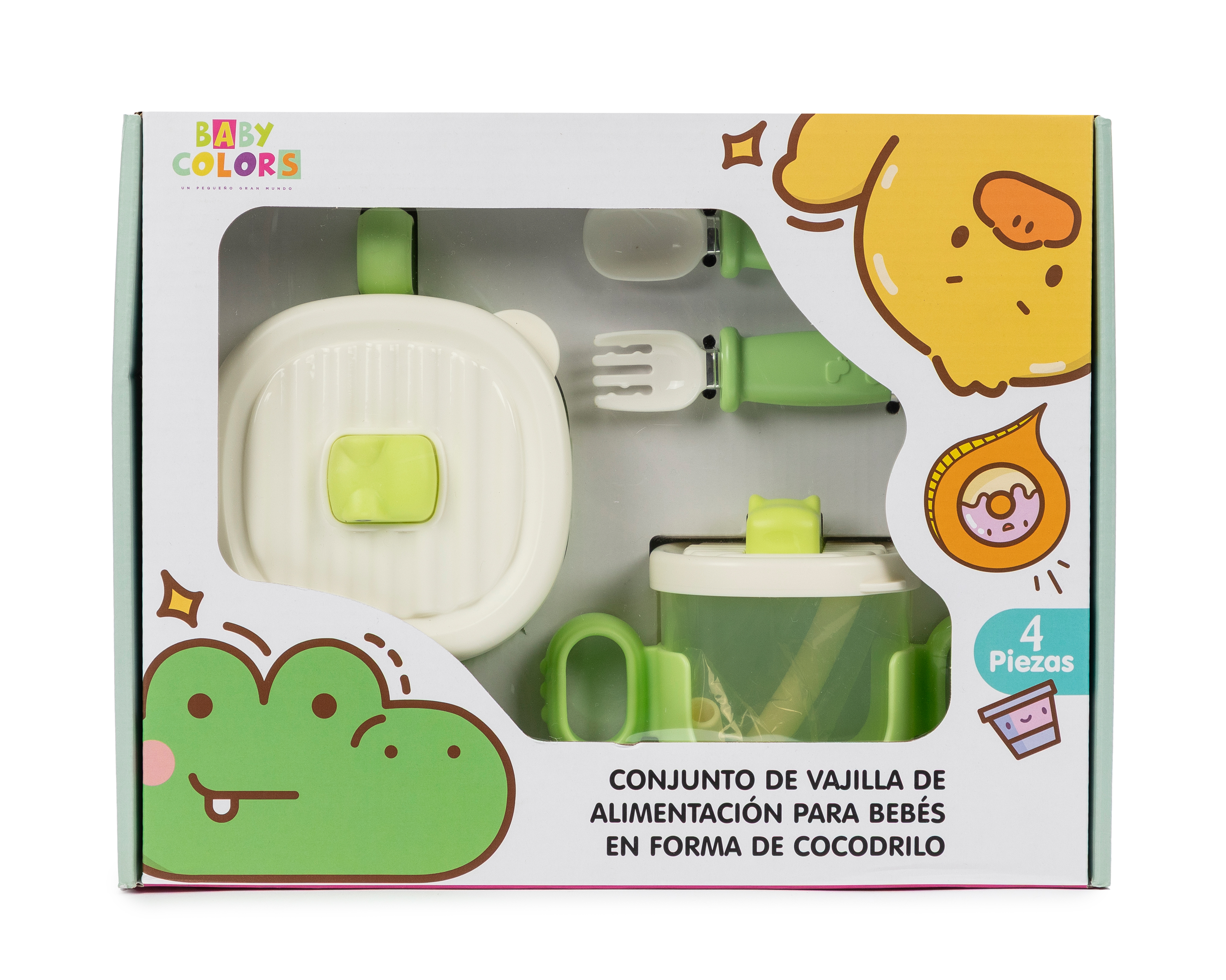 Foto 6 pulgar | Foto 5 | Kit de Alimentación para Bebé Baby Colors 4 Piezas