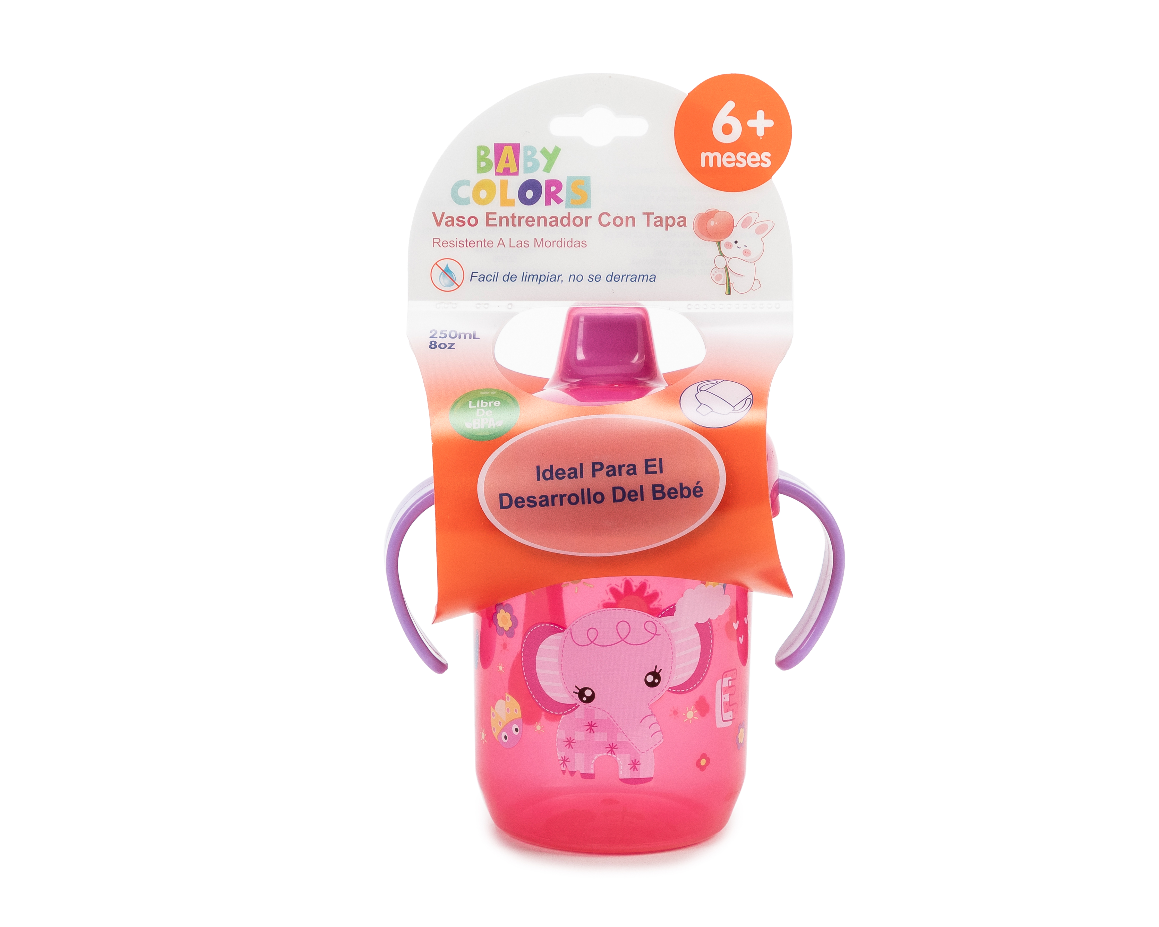Foto 5 pulgar | Foto 4 | Vaso Entrenador Baby Colors 250 ml