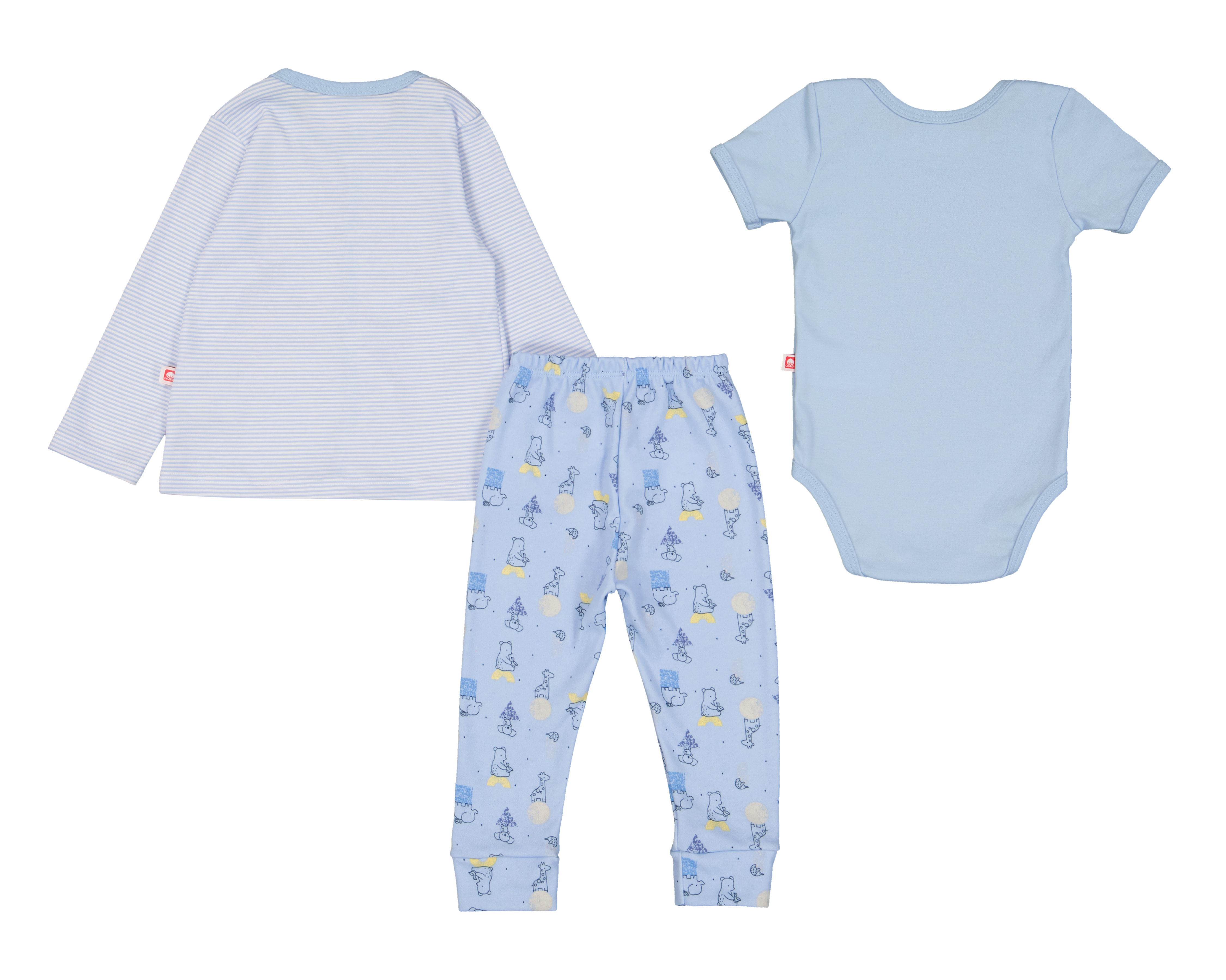 Foto 2 | Foto 2 | Conjunto para Bebé Niño Baby Circus 3 Piezas