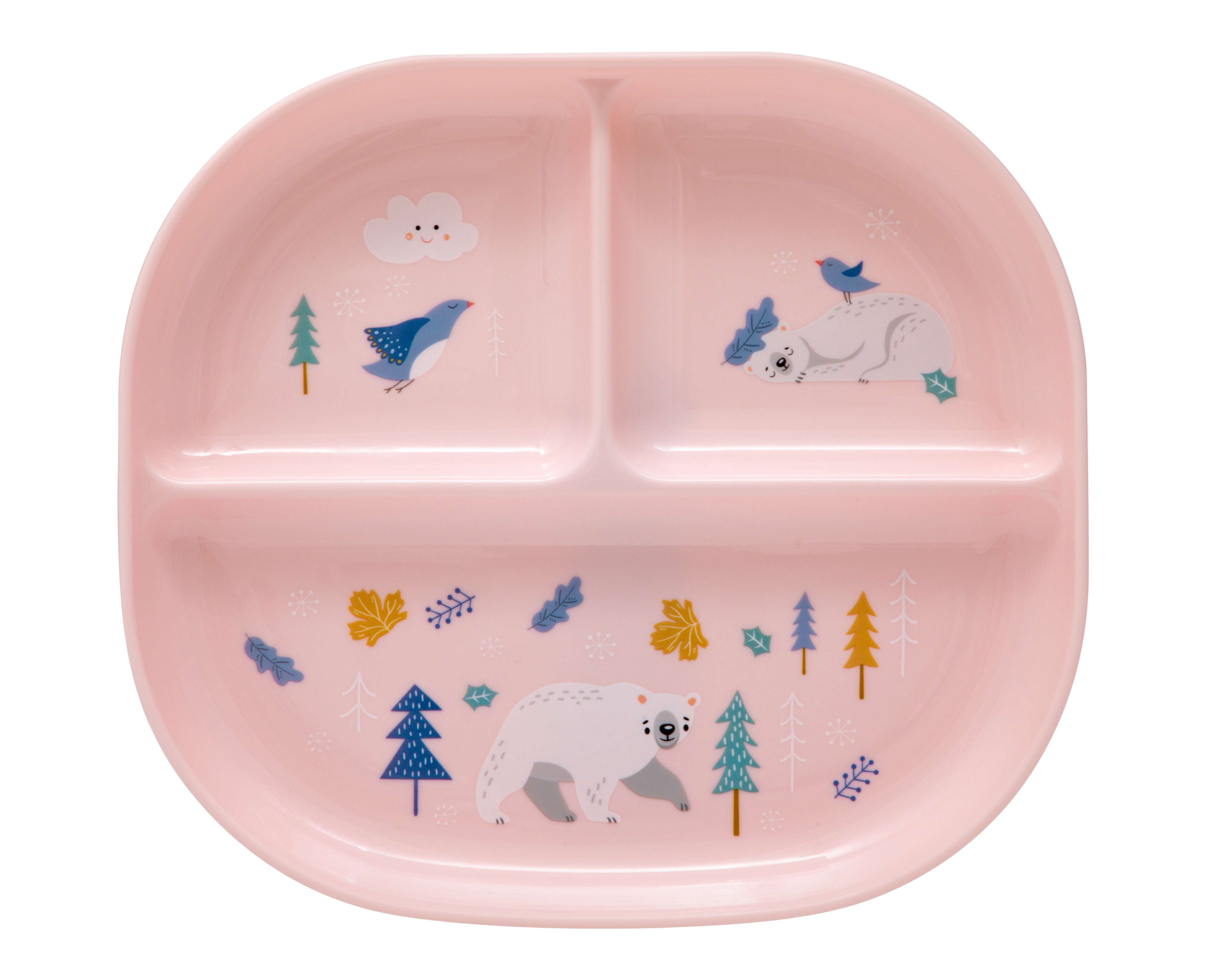 Foto 3 pulgar | Foto 2 | Vajilla de Plástico Baby Colors Individual 5 Piezas