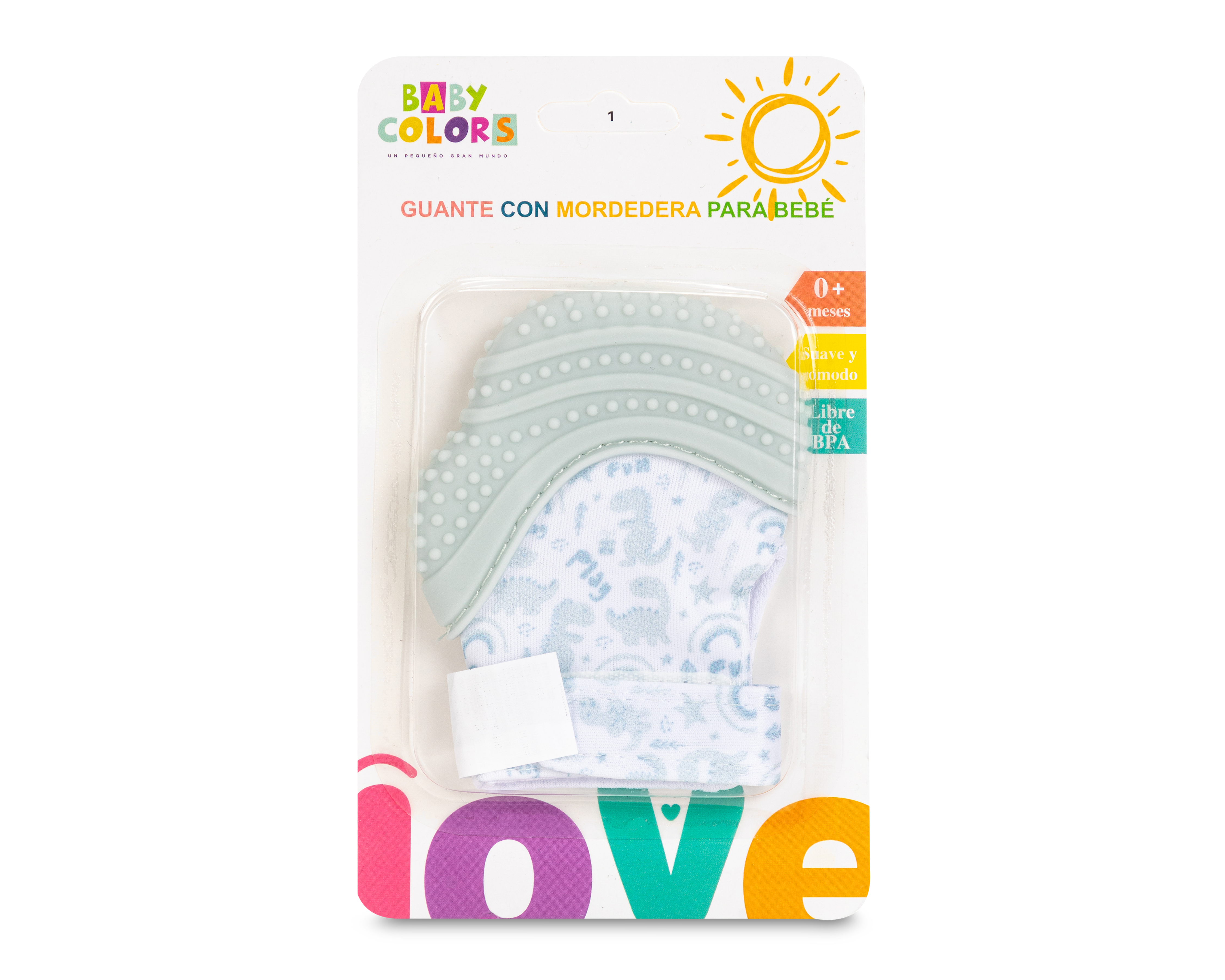 Foto 1 | Foto 1 | Guante con Mordedera Azul Baby Colors