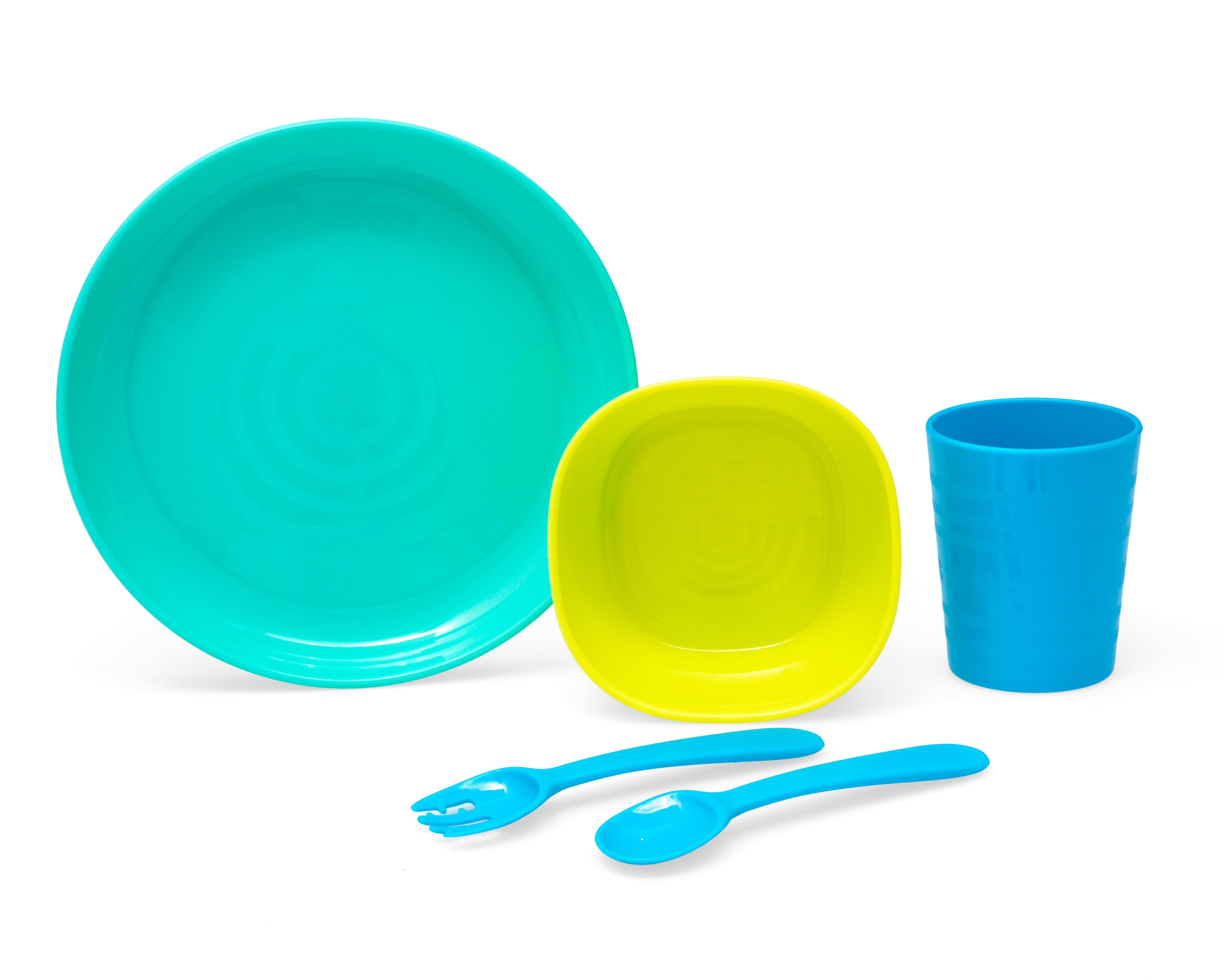 Set de Vajilla para Bebé Baby Colors 5 Piezas