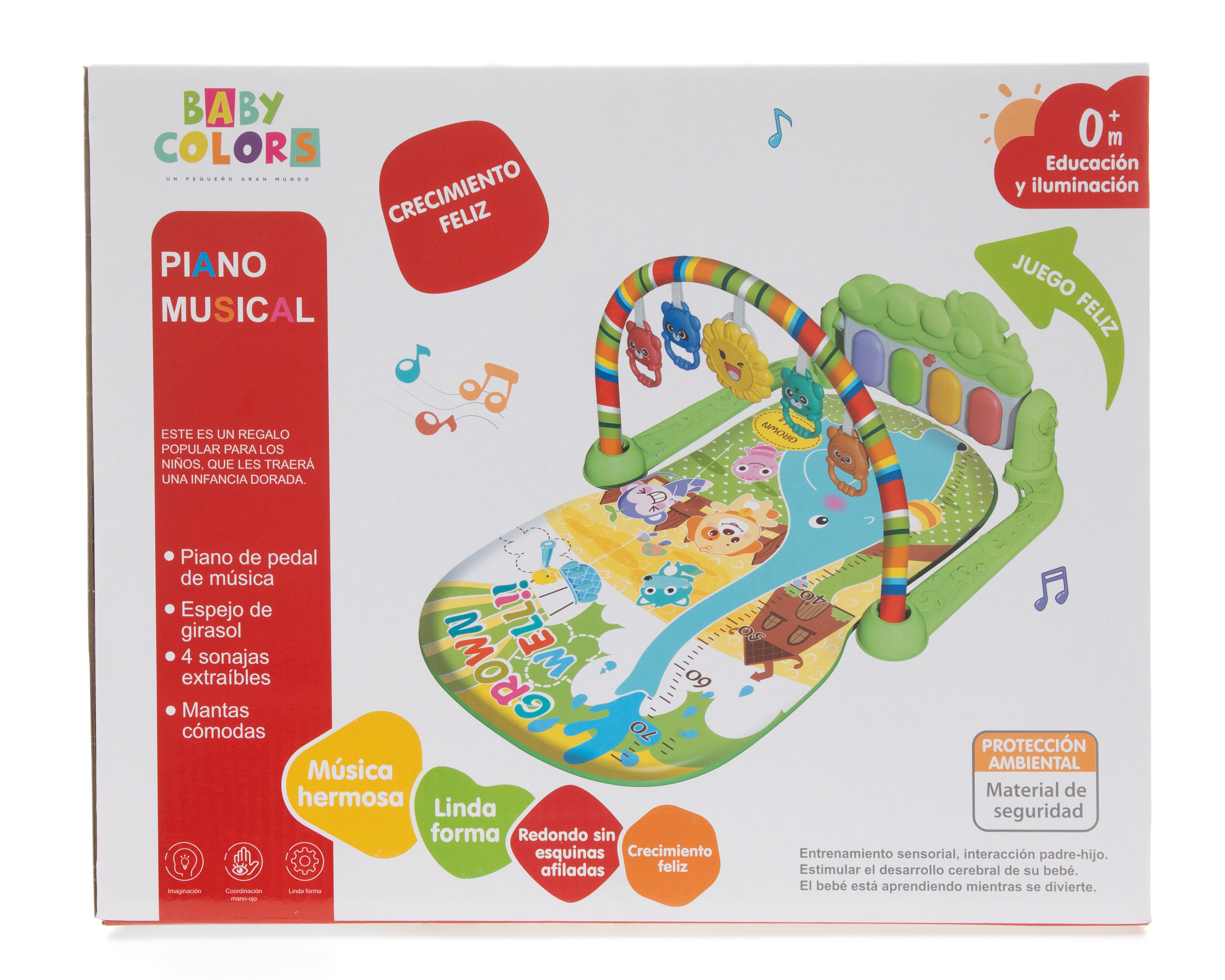 Foto 6 pulgar | Foto 5 | Piano Musical Baby Colors con Accesorios