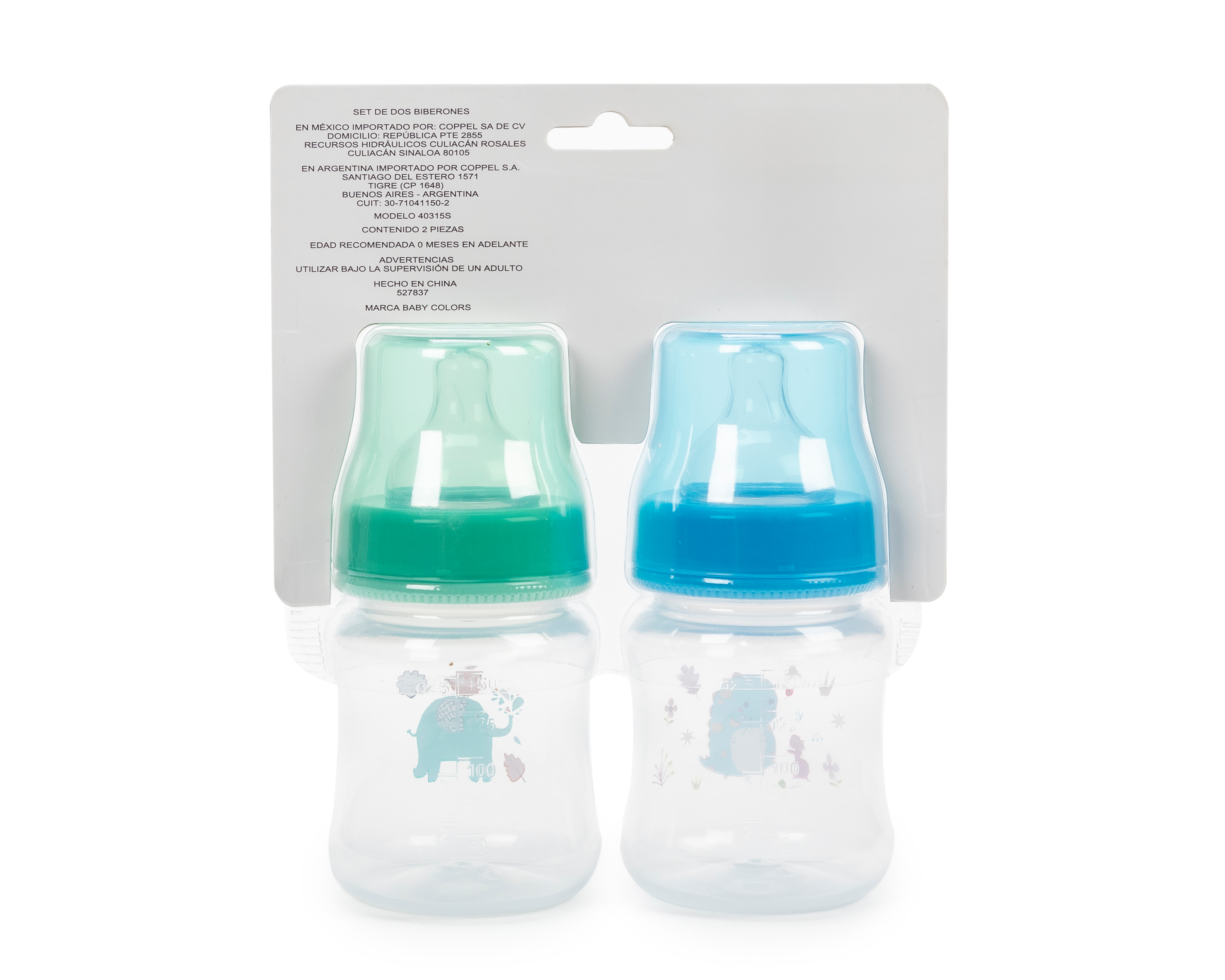 Foto 4 pulgar | Foto 3 | Biberón Baby Colors Libre de BPA 2 Piezas