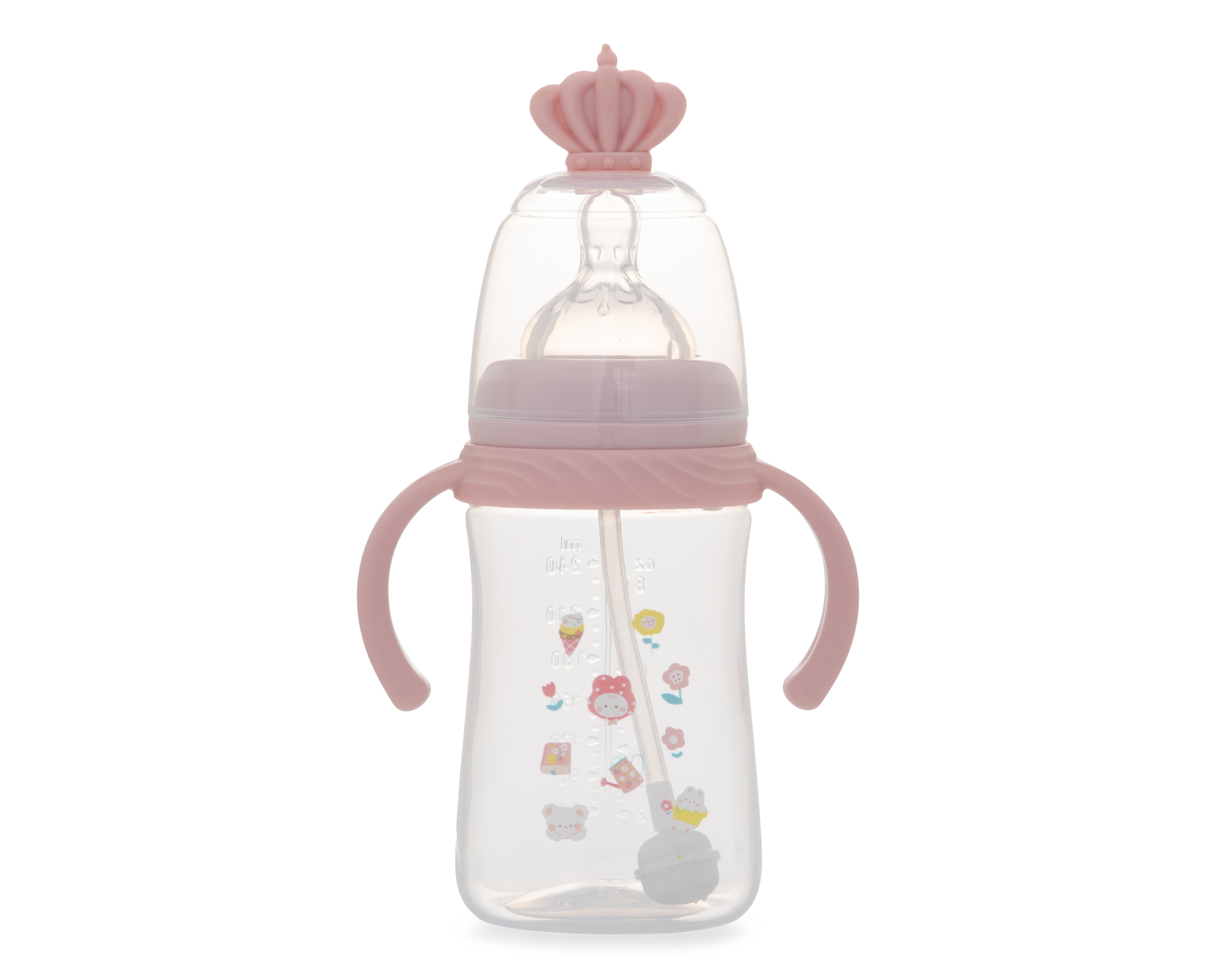 Biberon Baby Colors Libre de BPA 240 ml