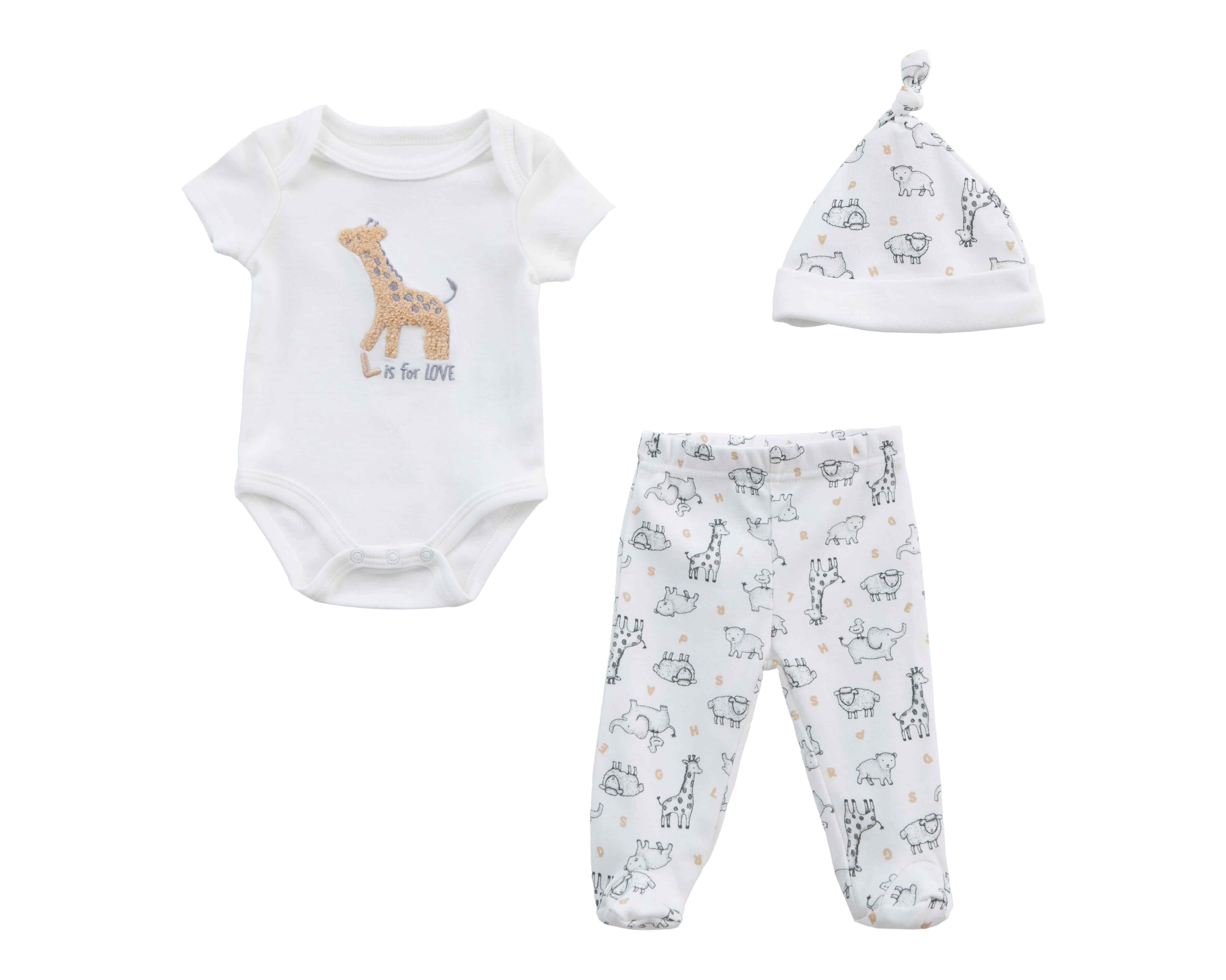 Conjunto para Bebé Niño Baby Colors 3 Piezas