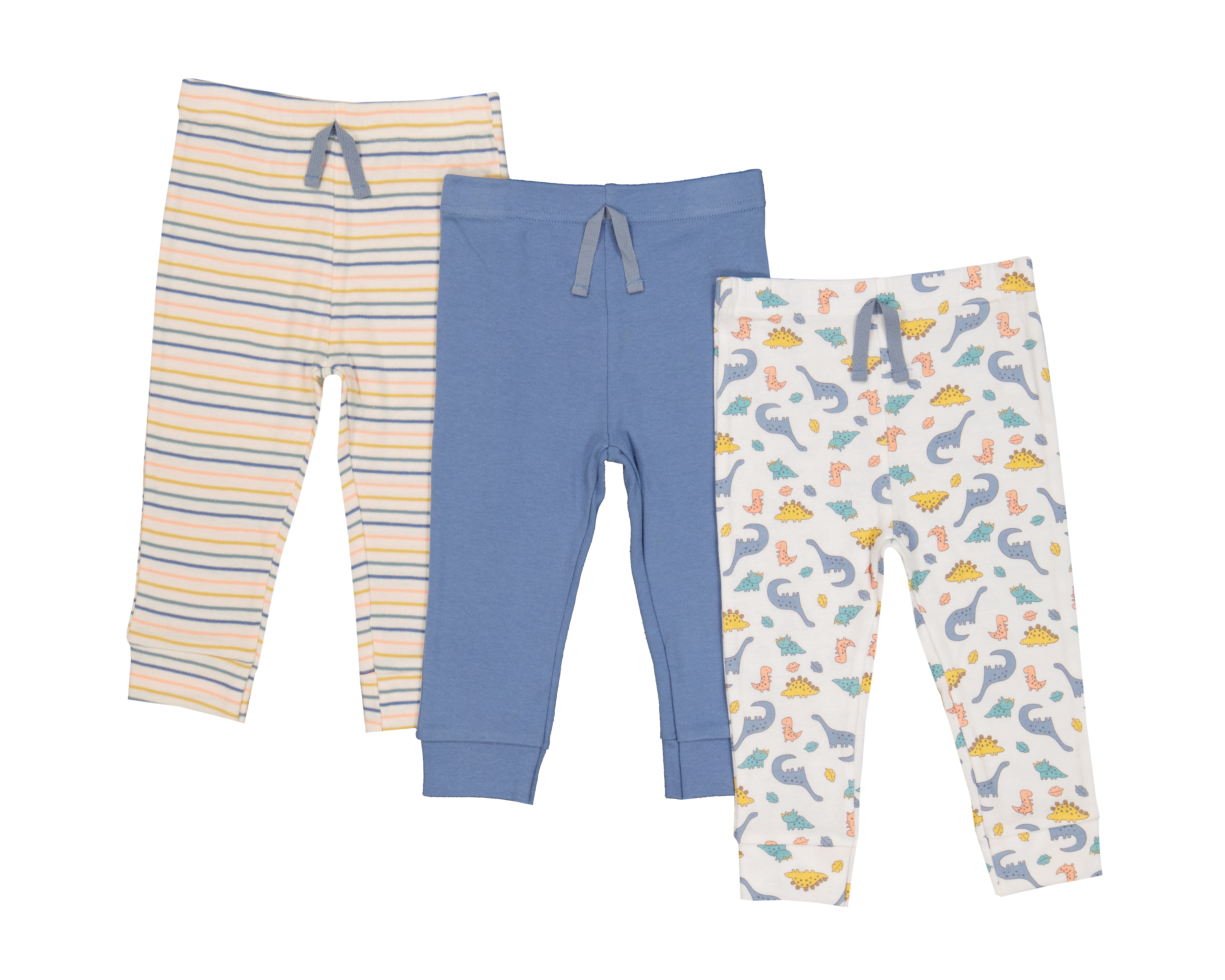 Foto 1 | Foto 1 | Pantalón para Bebé Niño Baby Colors de Algodón 3 Piezas