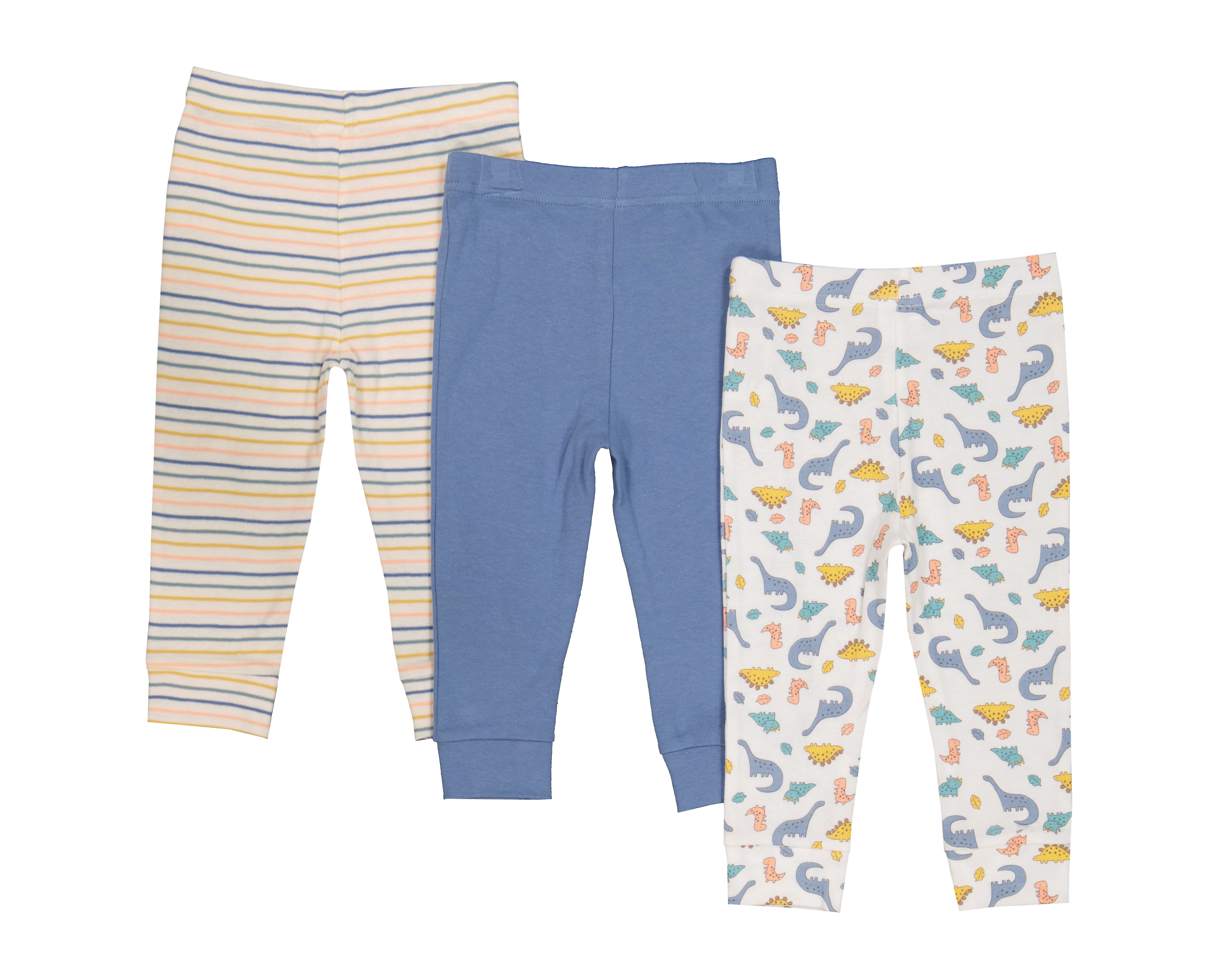 Foto 2 | Foto 2 | Pantalón para Bebé Niño Baby Colors de Algodón 3 Piezas