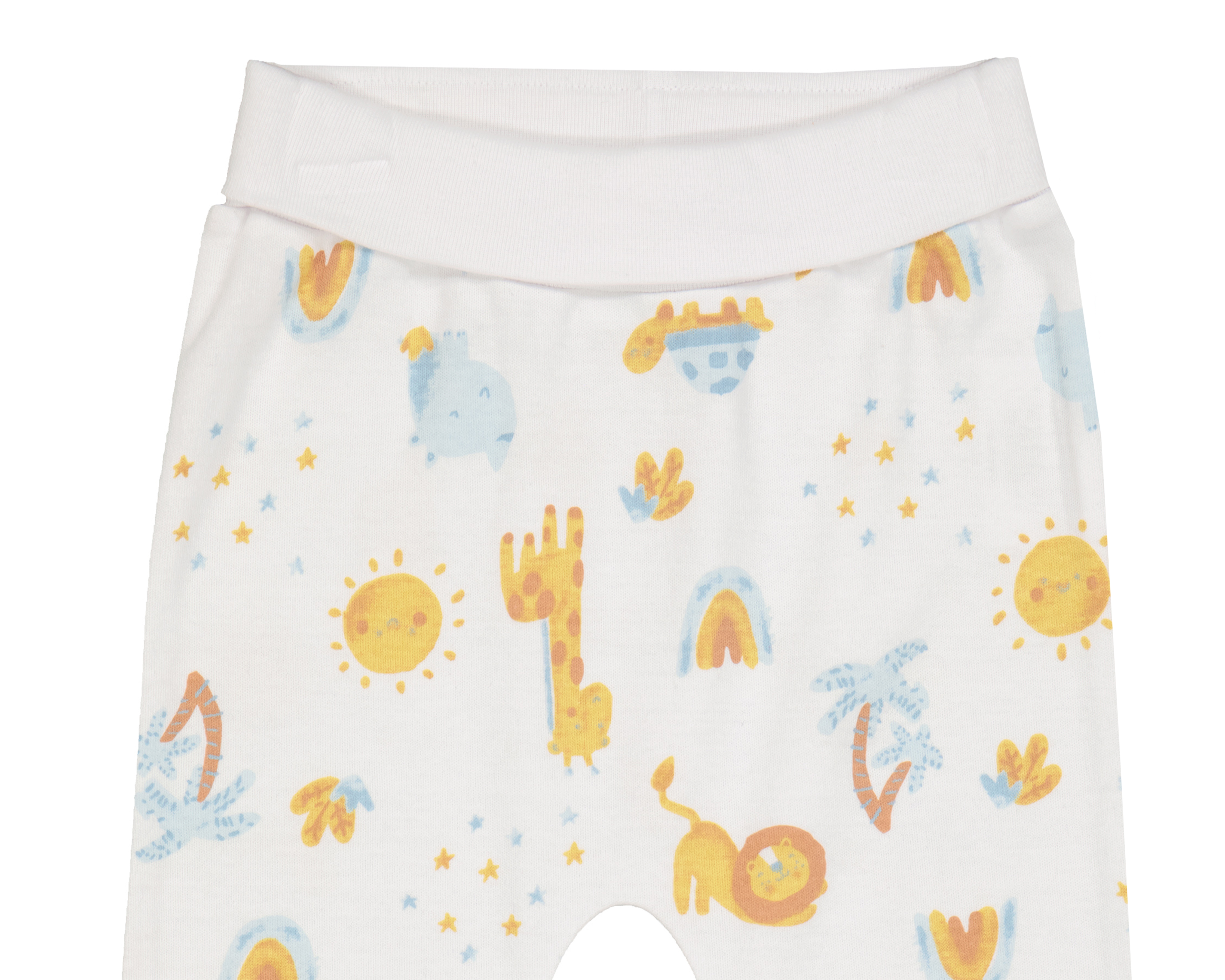 Foto 6 pulgar | Foto 5 | Pantalón para Bebé Niño Baby Colors de Algodón Estampado 2 Piezas